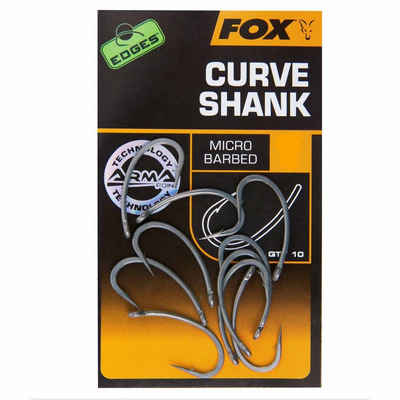 Fox Karpfenhaken, Fox Edges Armapoint Curve Shank Size 6 Karpfenhaken