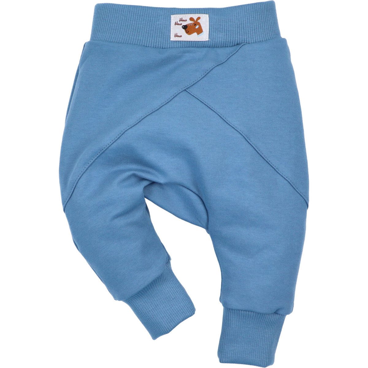 NINI Stoffhose Hund Unisex Kinder (1-tlg) Stoffhose, Jogginghose, Jogger, Sporthose, Chino