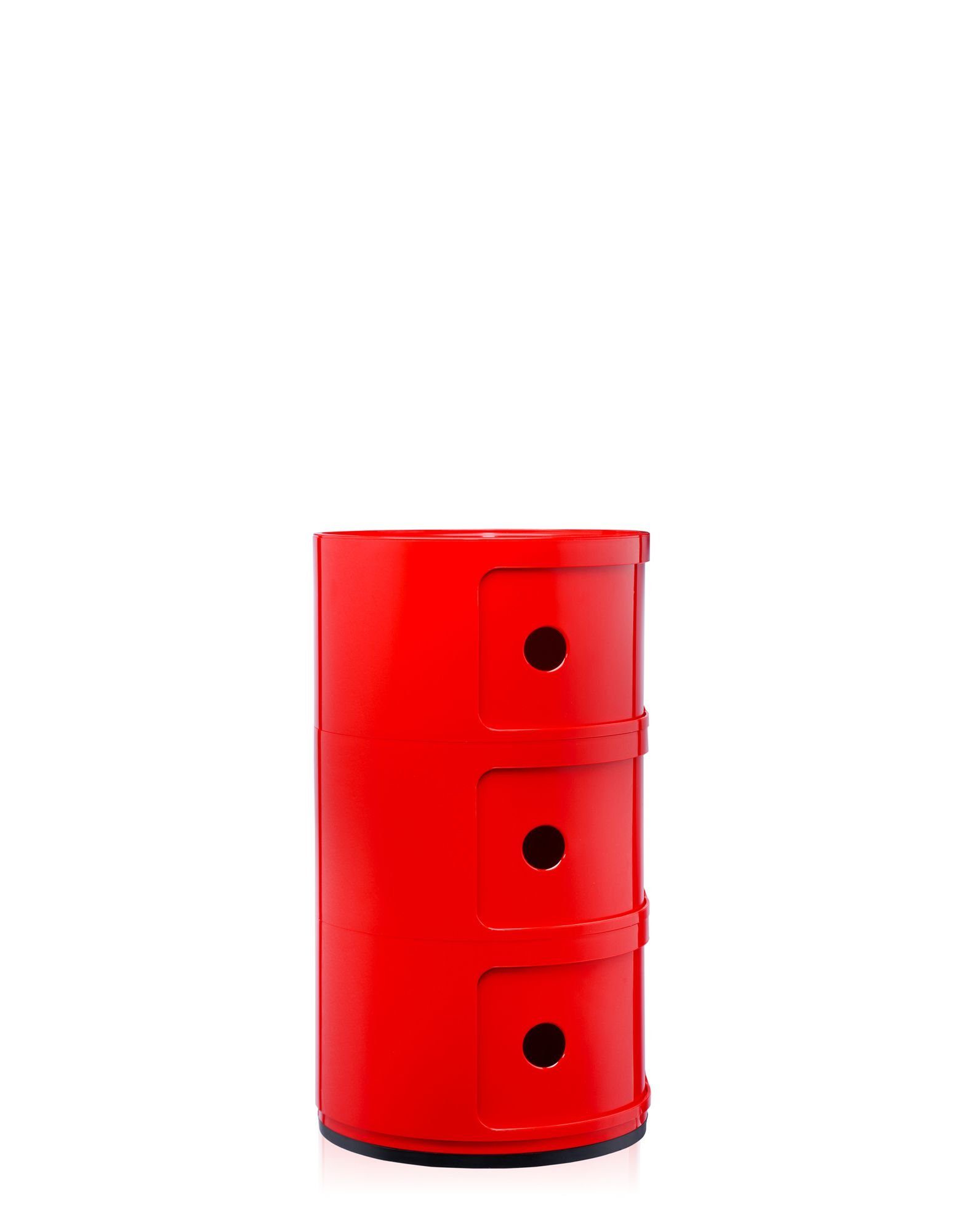 Componibili Kartell 3 Rot Elemente Container