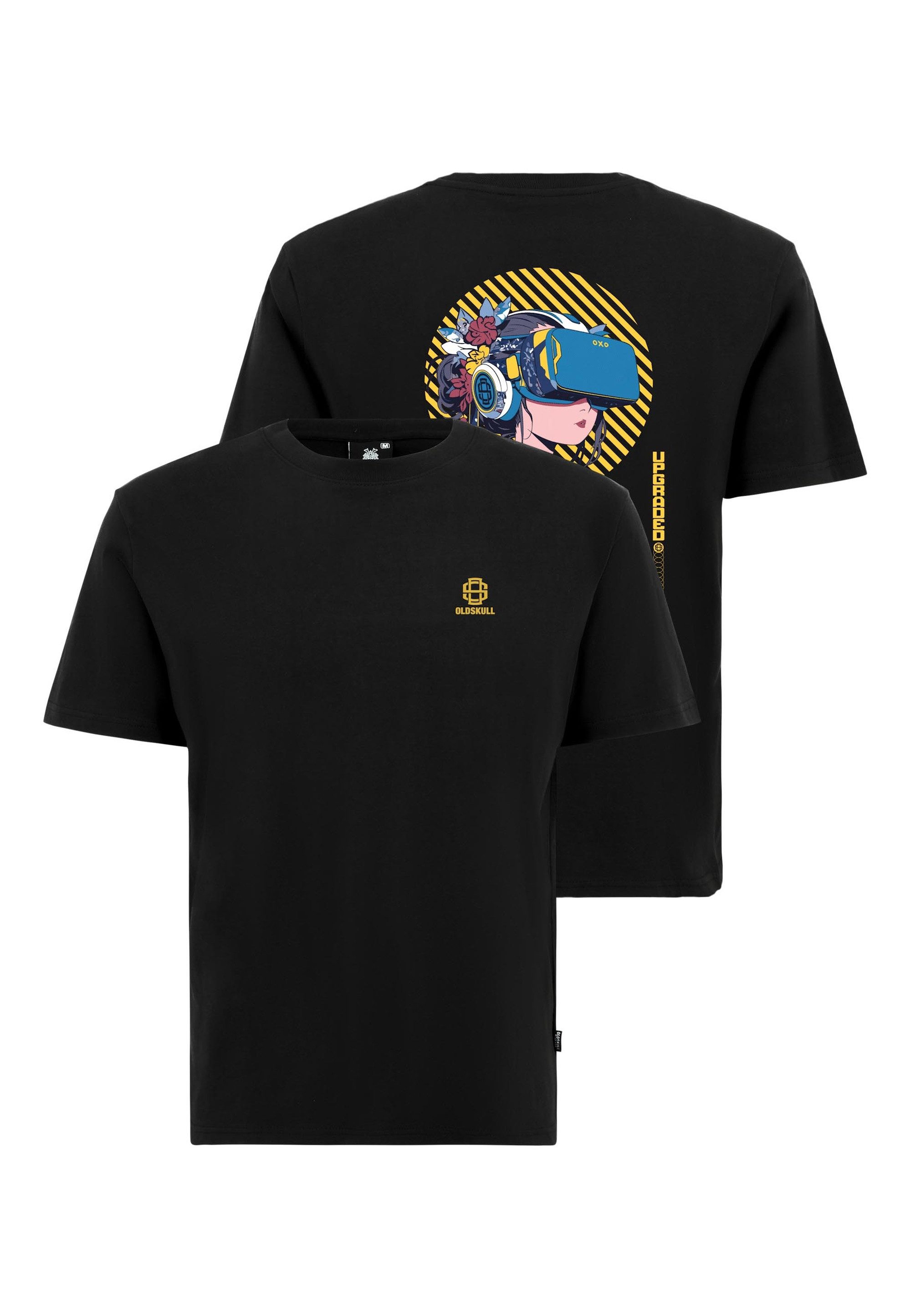 T-Shirt Asian Virtual Logo Graphic