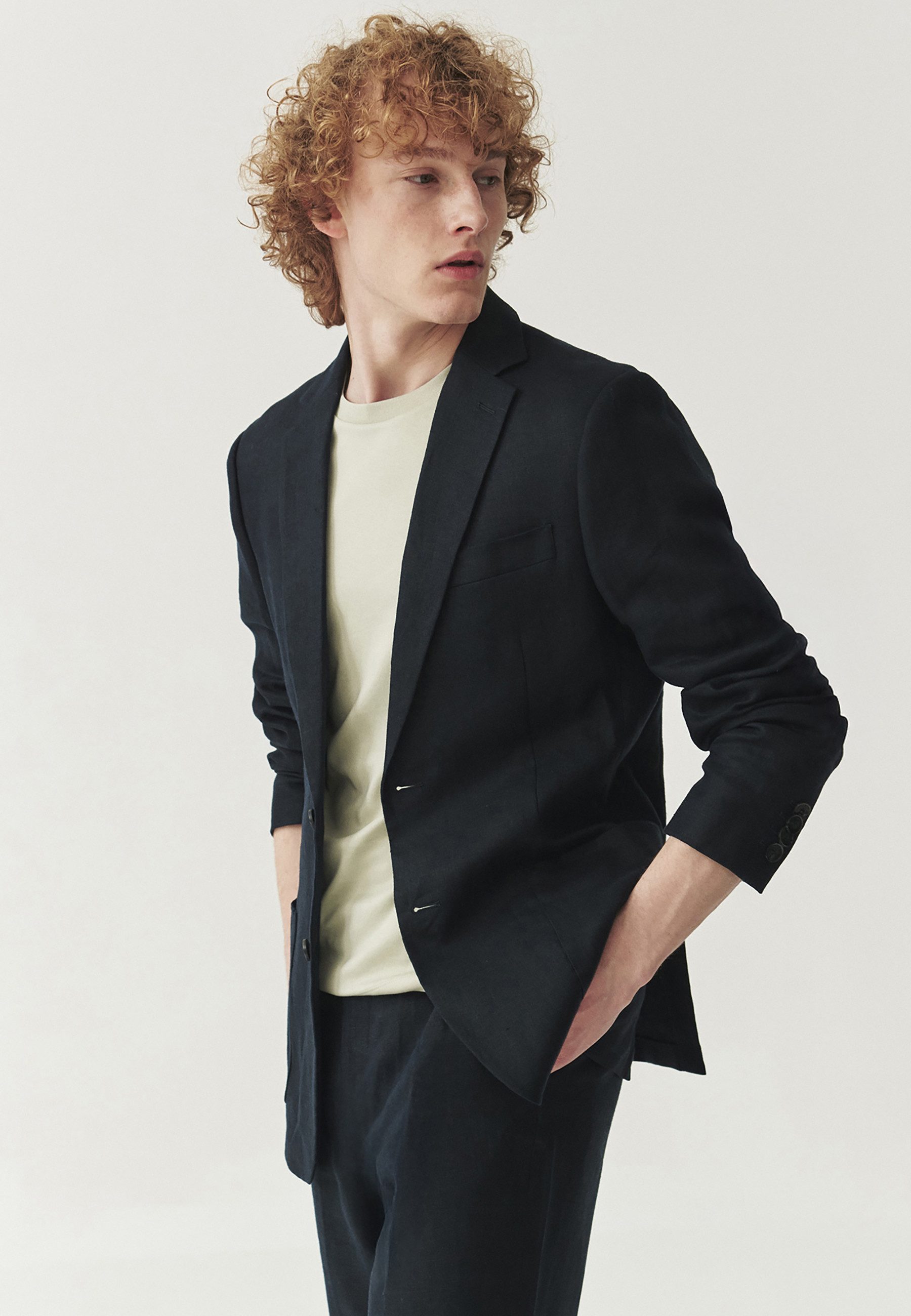 TATUUM Longblazer Blazer Aus Leinen Für Männer - Mateo