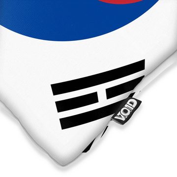 Kissenbezug, VOID, Sofa-Kissen Süd Korea Polyester Flagge Fahne Fan WM Fussball
