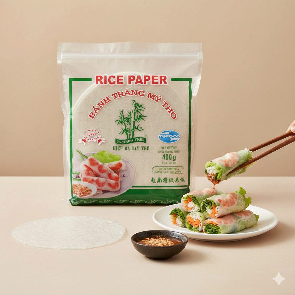 Bam Reis BAMBOO TREE Reispapier