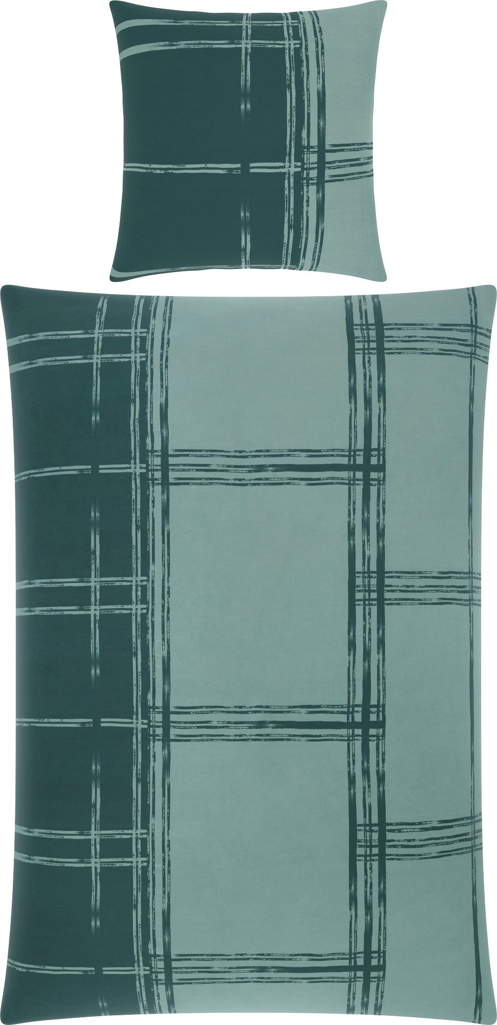 REDBEST Bettwäsche Bettwäsche, Mako-Satin, Satin Streifen günstig online kaufen