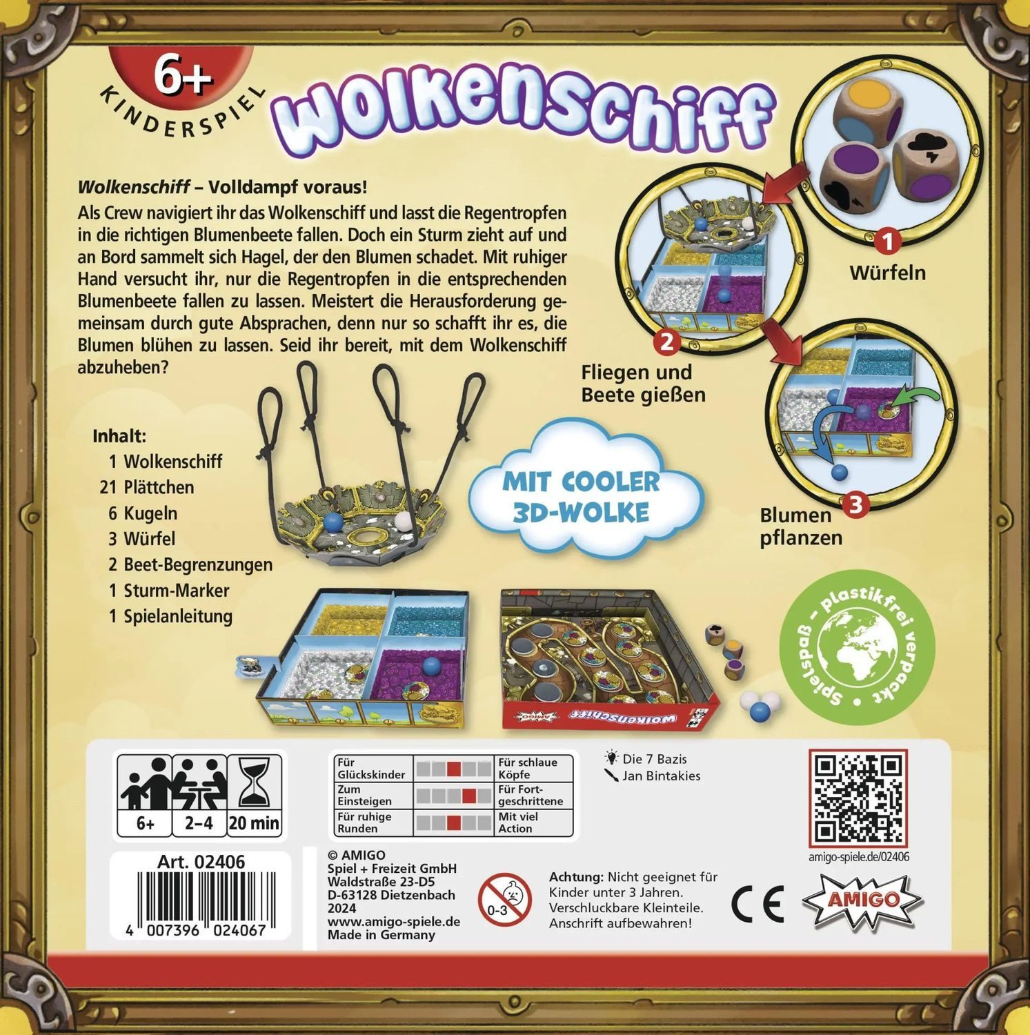 AMIGO Spiel Wolkenschiff