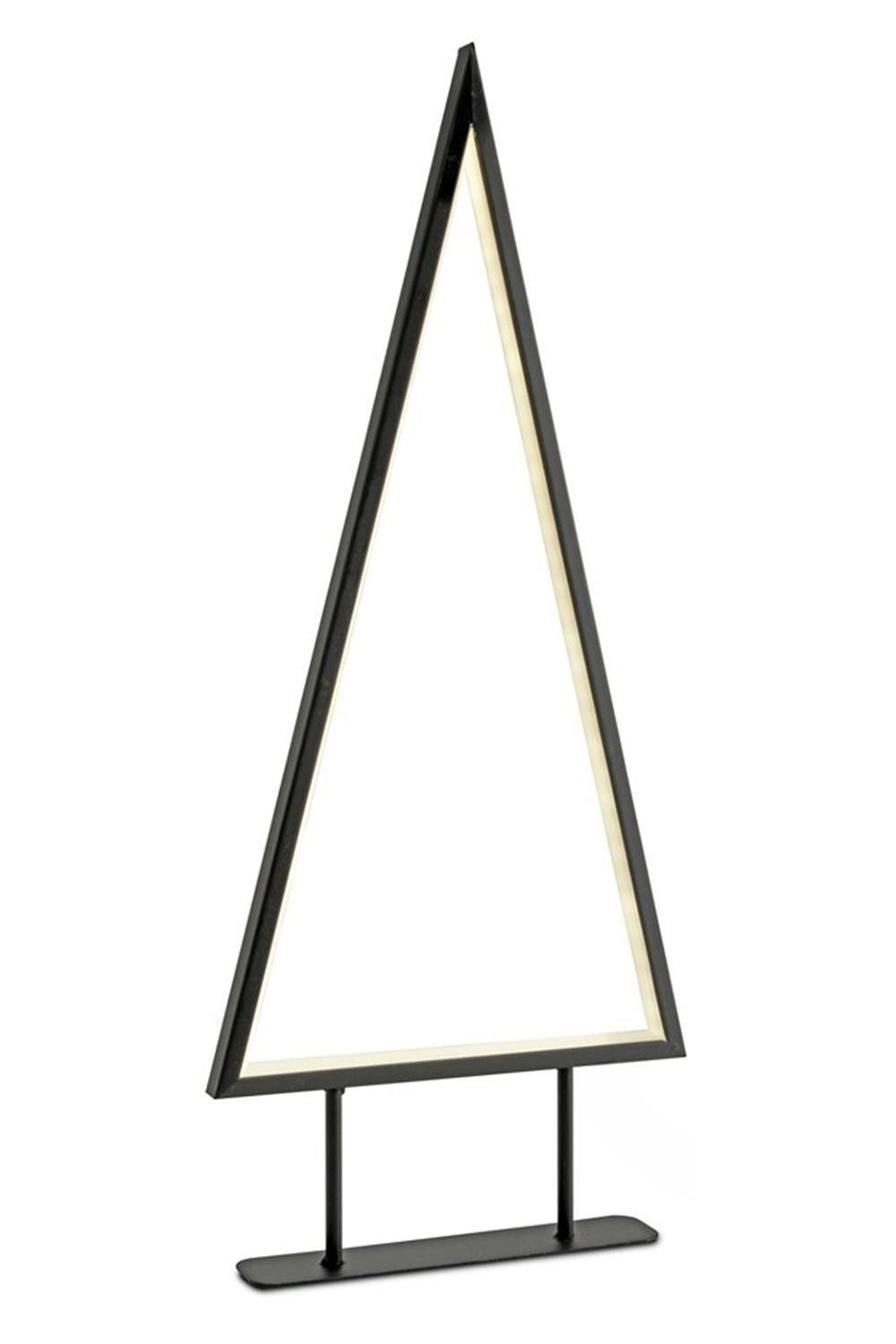 casa NOVA LED Dekolicht VERON, Schwarz, Eisen, LED fest integriert, Extra-Warmweiß, 94 LEDs, H 70 cm