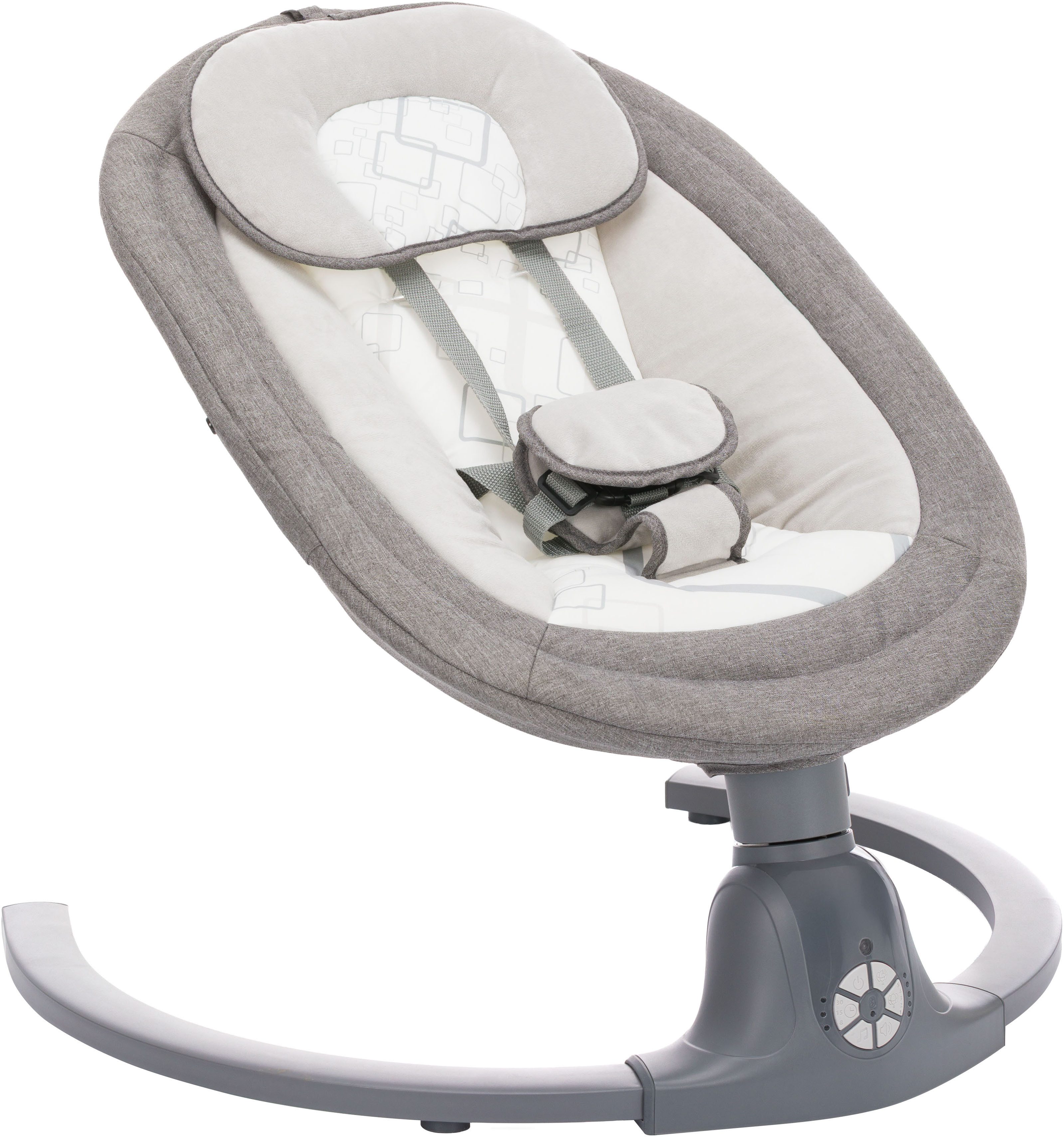 Fillikid Babywippe Stella, elektrisch; intelligente KI-Bewegungserkennung