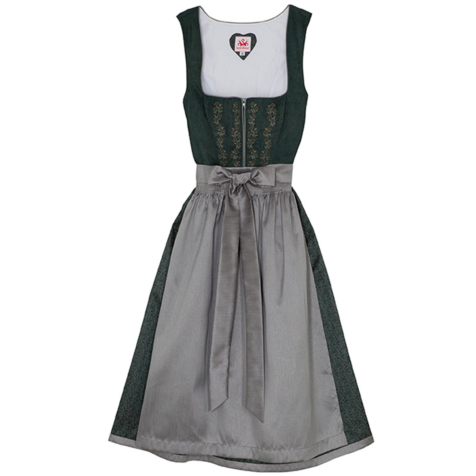 Spieth & Wensky Dirndl Ephyra-Dirndl Ephyra 2-teiliges Midi-Dirndl Kleid Dirndl Trachtenkleid – Bild 5 von 5