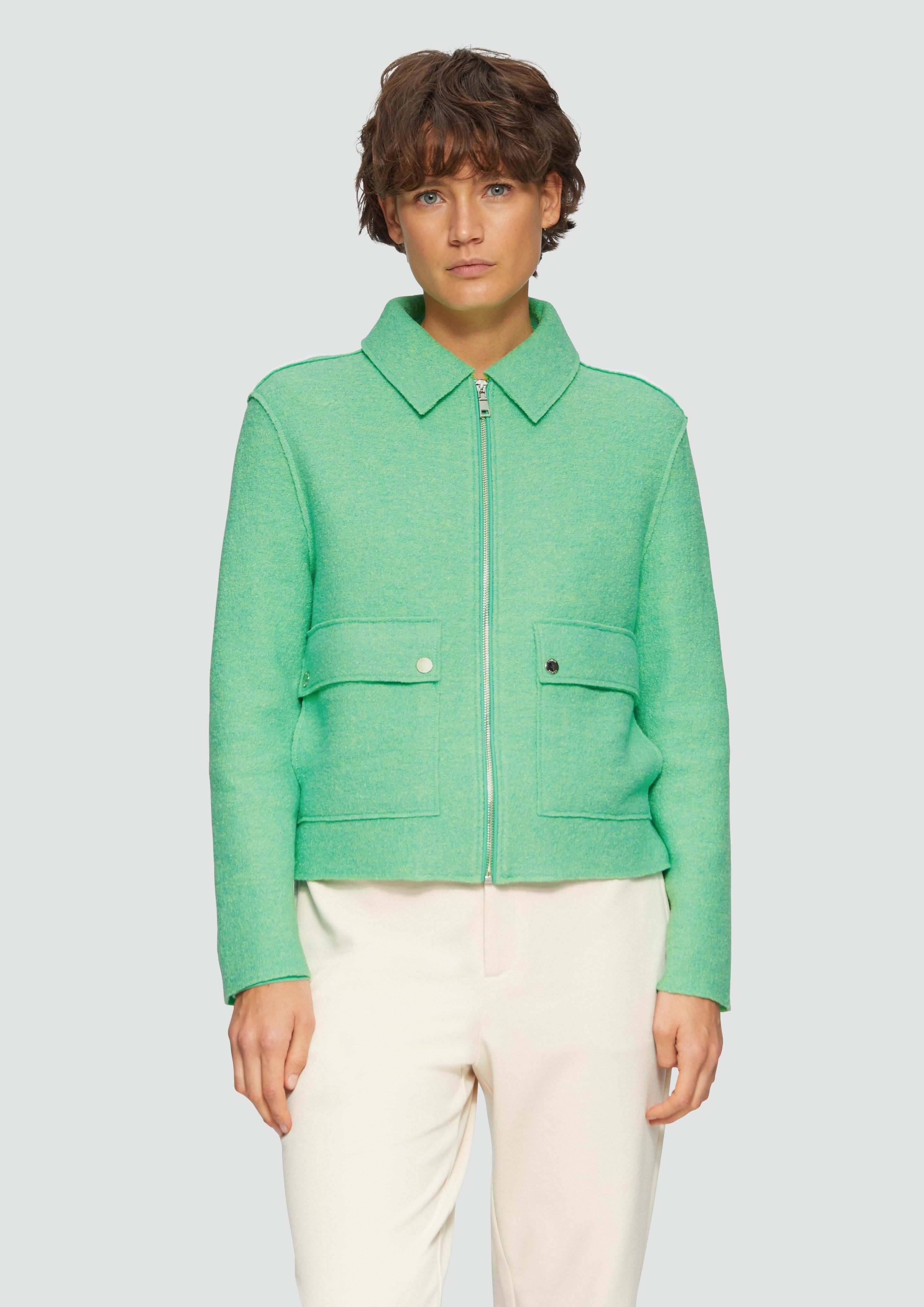 s.Oliver Funktionsjacke Jacke aus Wollmix im günstig online kaufen