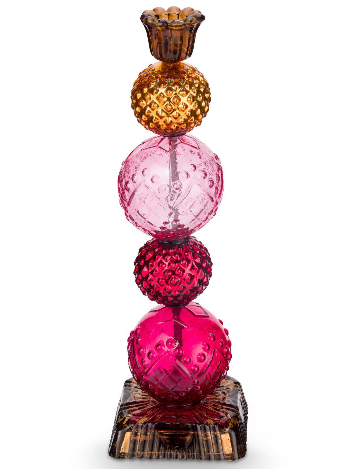 PiP Studio Kerzenhalter Love Birds Kerzenhalter rot/gelb 30cm günstig online kaufen