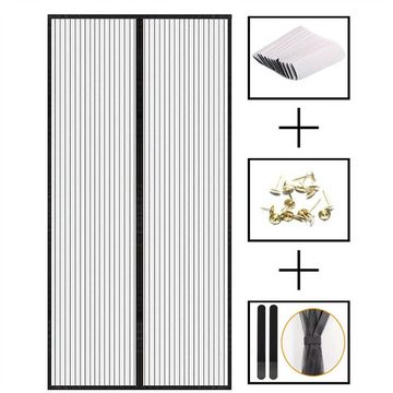 RefinedFlare Moskitonetz,Magnetisches Fliegengitter für Tür, Insektenschutz für Balkontür, Kellertür und Terrassentür