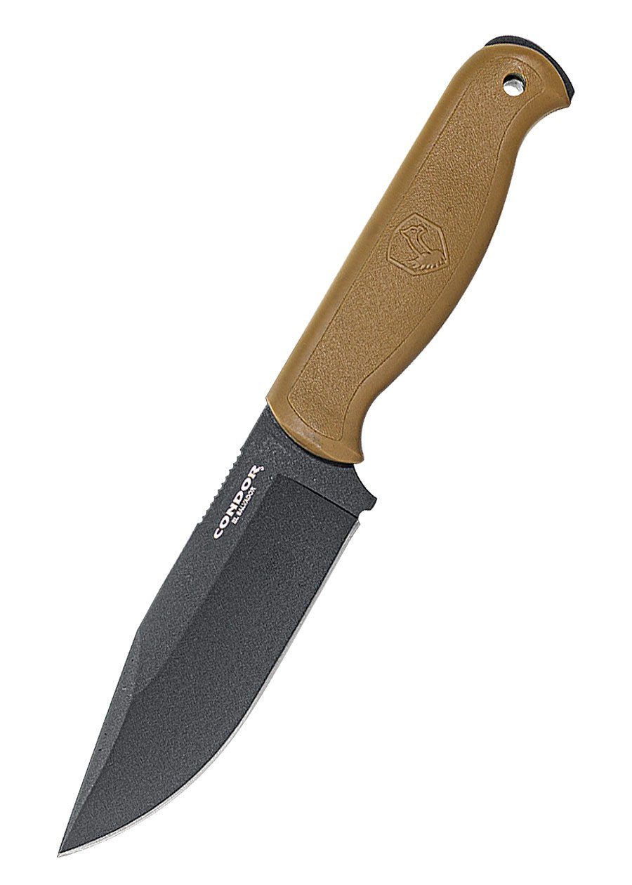 großer Verkauf Condor Survival Knife Condor Fighter feststehendes Carbonstahl, St) aus (1 Knife Messer