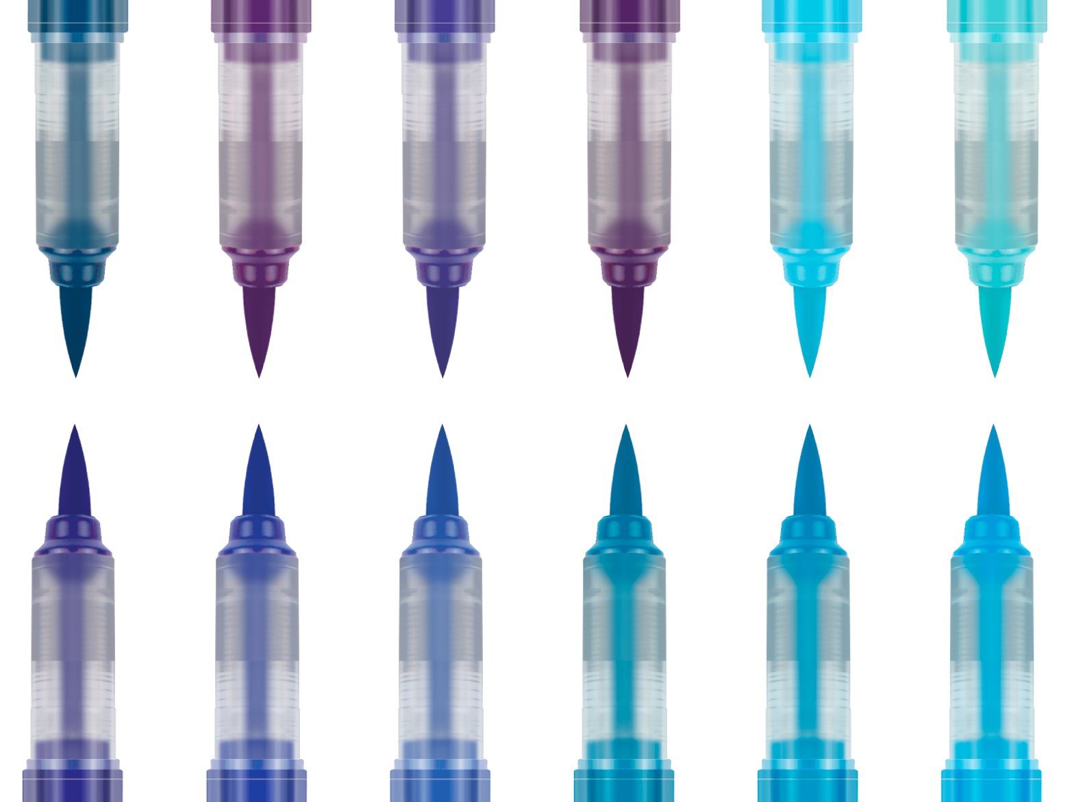 Thumbnail - karin Pinselstift PIGMENT Decobrush Collection, 12 Stück