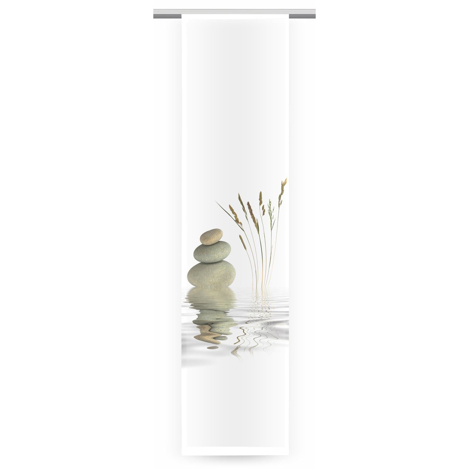 Clever-Kauf-24 Schiebegardine Schiebevorhang Balance, BxH 60x245cm, Paneelw günstig online kaufen