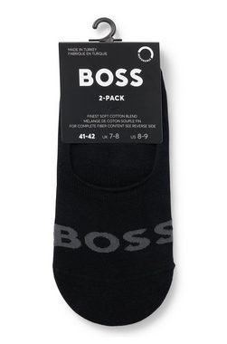 BOSS Businesssocken 2P SL Uni Logo CC (Packung, 2-Paar, 2er) mit BOSS Schriftzug