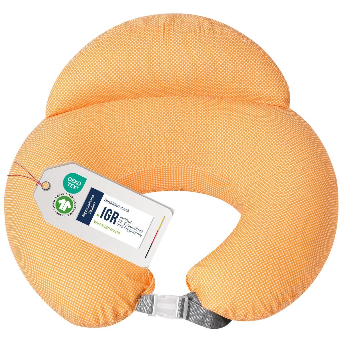 SEI Design Stillkissen Stillkissen mit verstellbarem Hüftgurt, entlastet Schultern und Nacken, mit Sicherheitsgurt, zusätzliches Kissen als Barriere