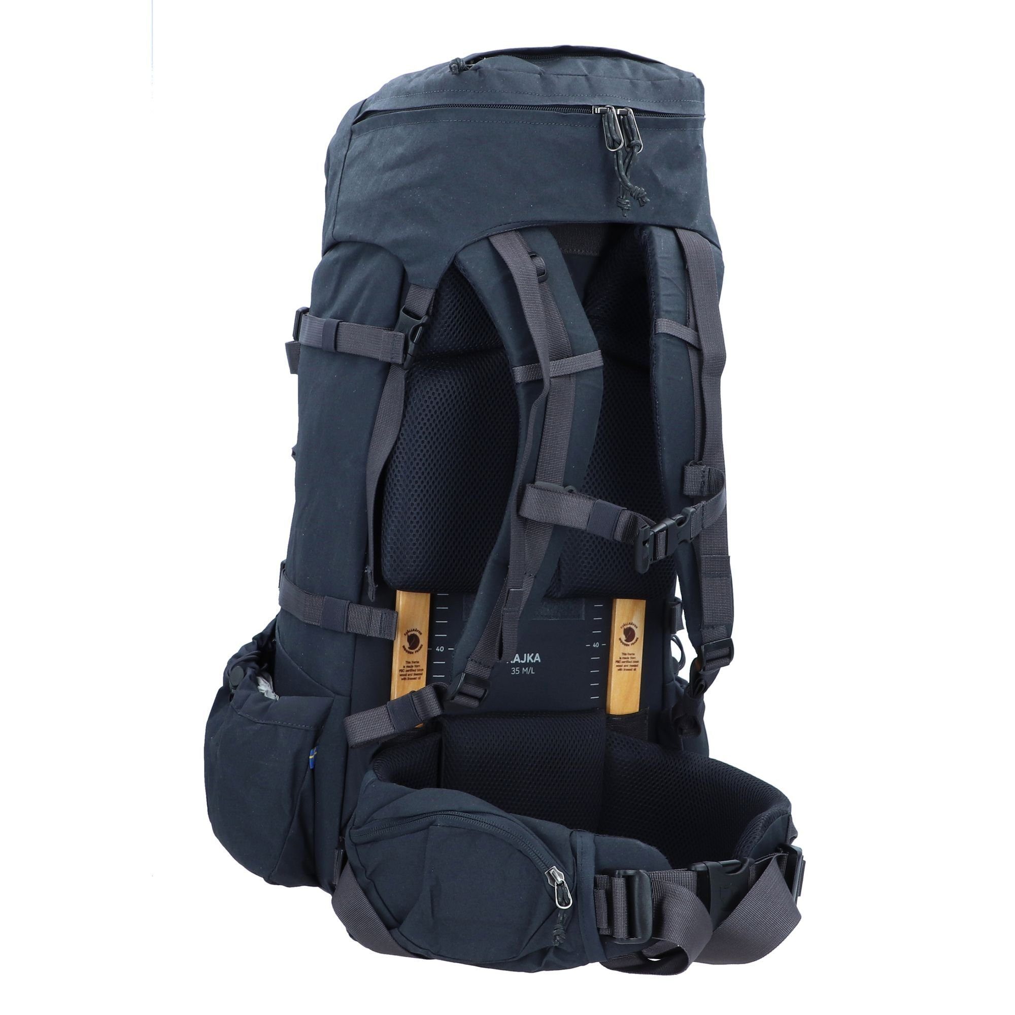 Wanderrucksack Kajka, Nylon black coal Fjällräven