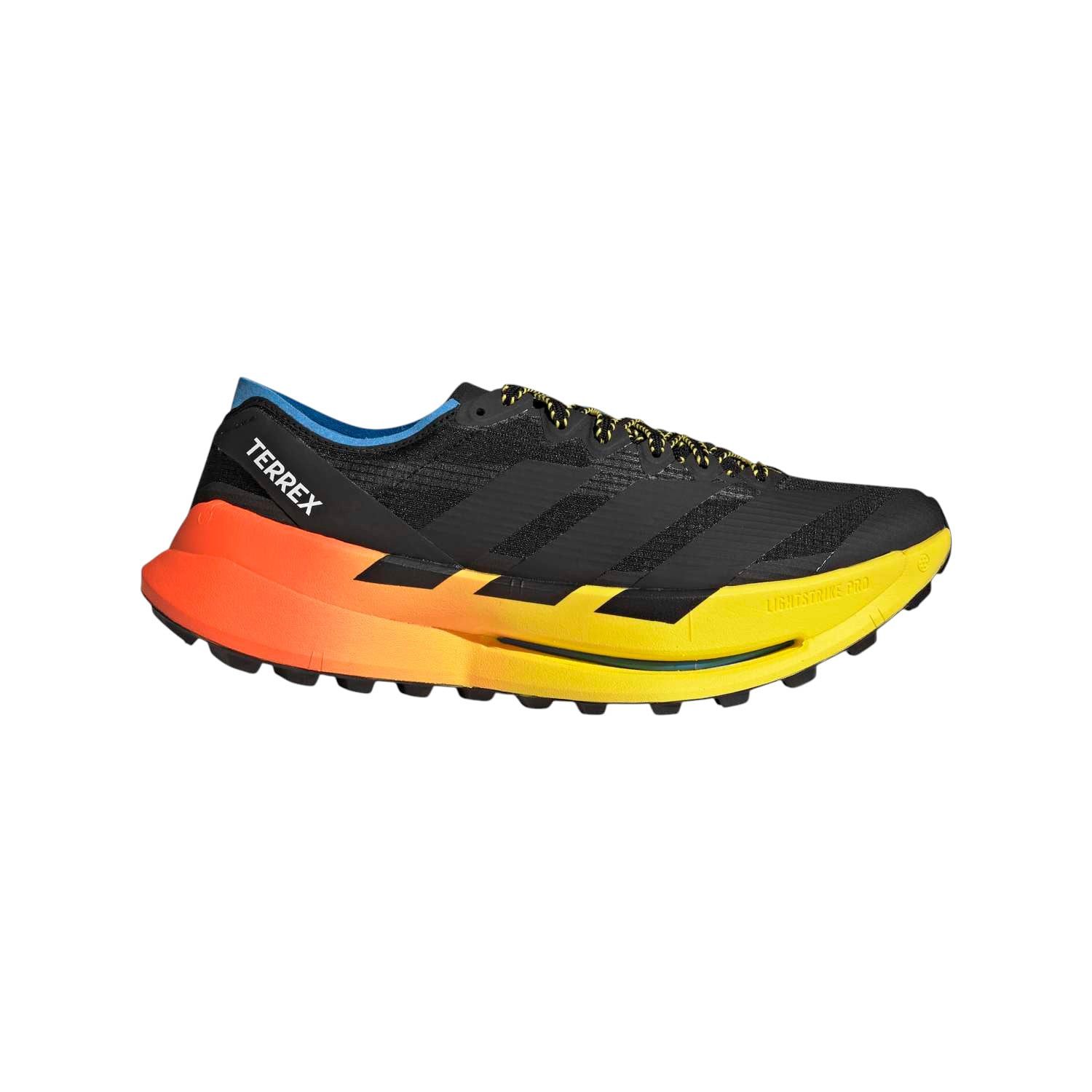 adidas Performance Trail-Laufschuhe Terrex Agravic Speed Ultra 2 schwarz/rot/gelb Herren Wanderschuh