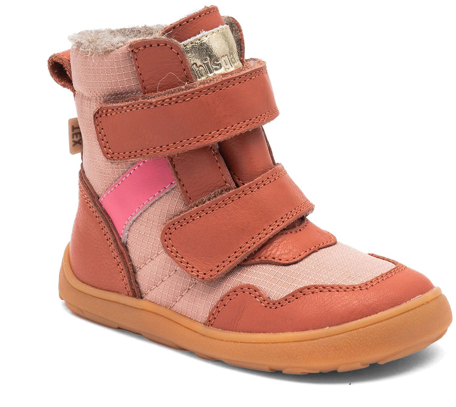 Bisgaard Bisgaard Barefoot Timo Tex Pink Sneaker