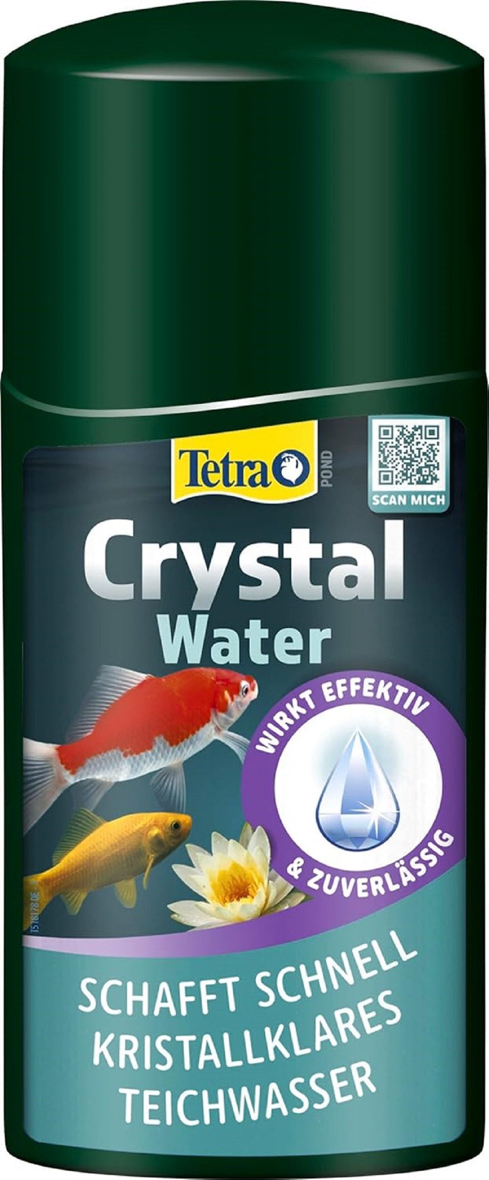 Tetra Teichpflege Tetra Pond CrystalWater Wasserklärer für Gartenteich 250 ml