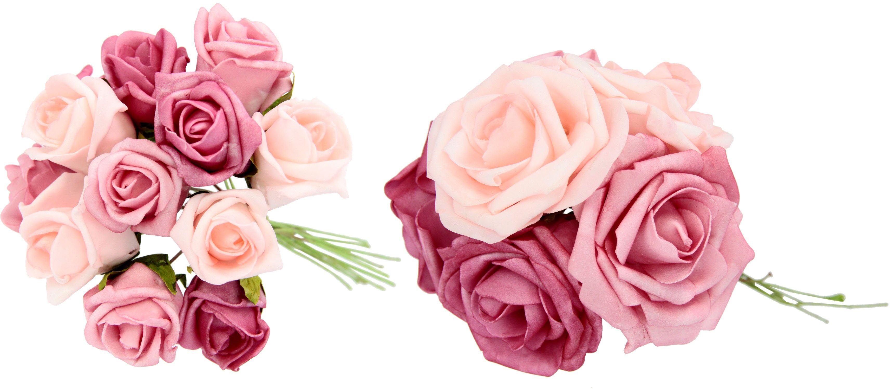 Kunstblume Pick Soft-Rosen, I.GE.A., Höhe 8 günstig online kaufen