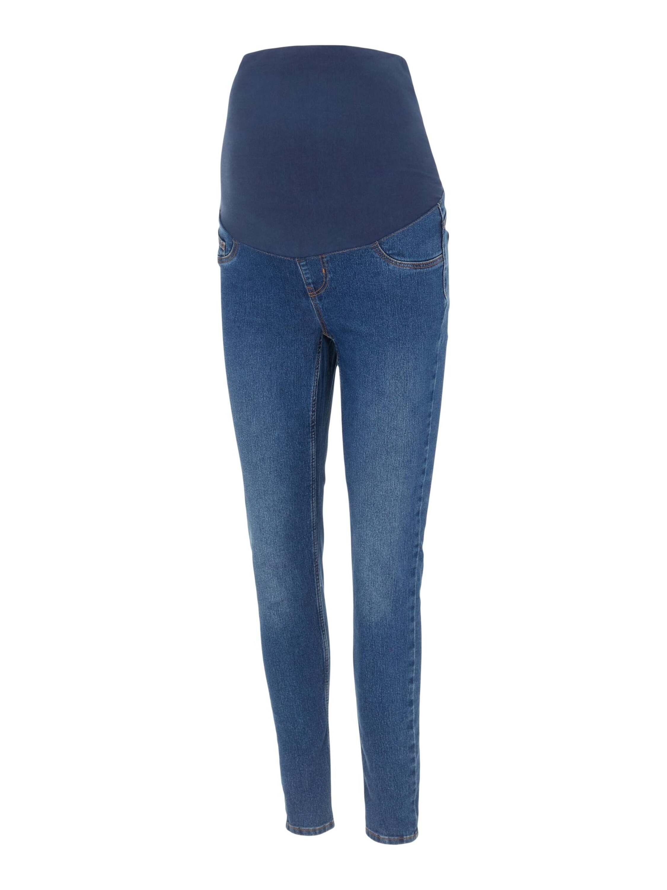 Mamalicious Skinny-fit-Jeans (1-tlg) Plain/ohne Details