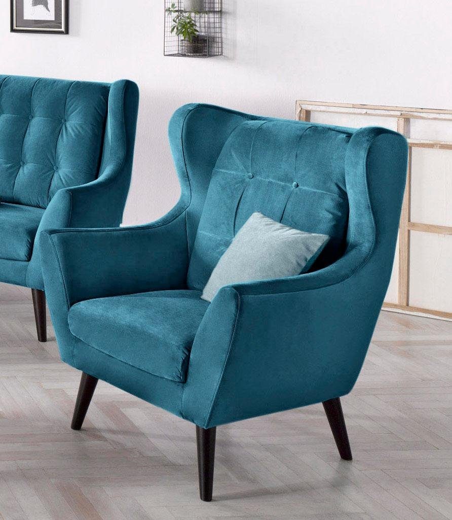 andas Ohrensessel Hemmink, Sessel, Loungesessel, mit günstig online kaufen