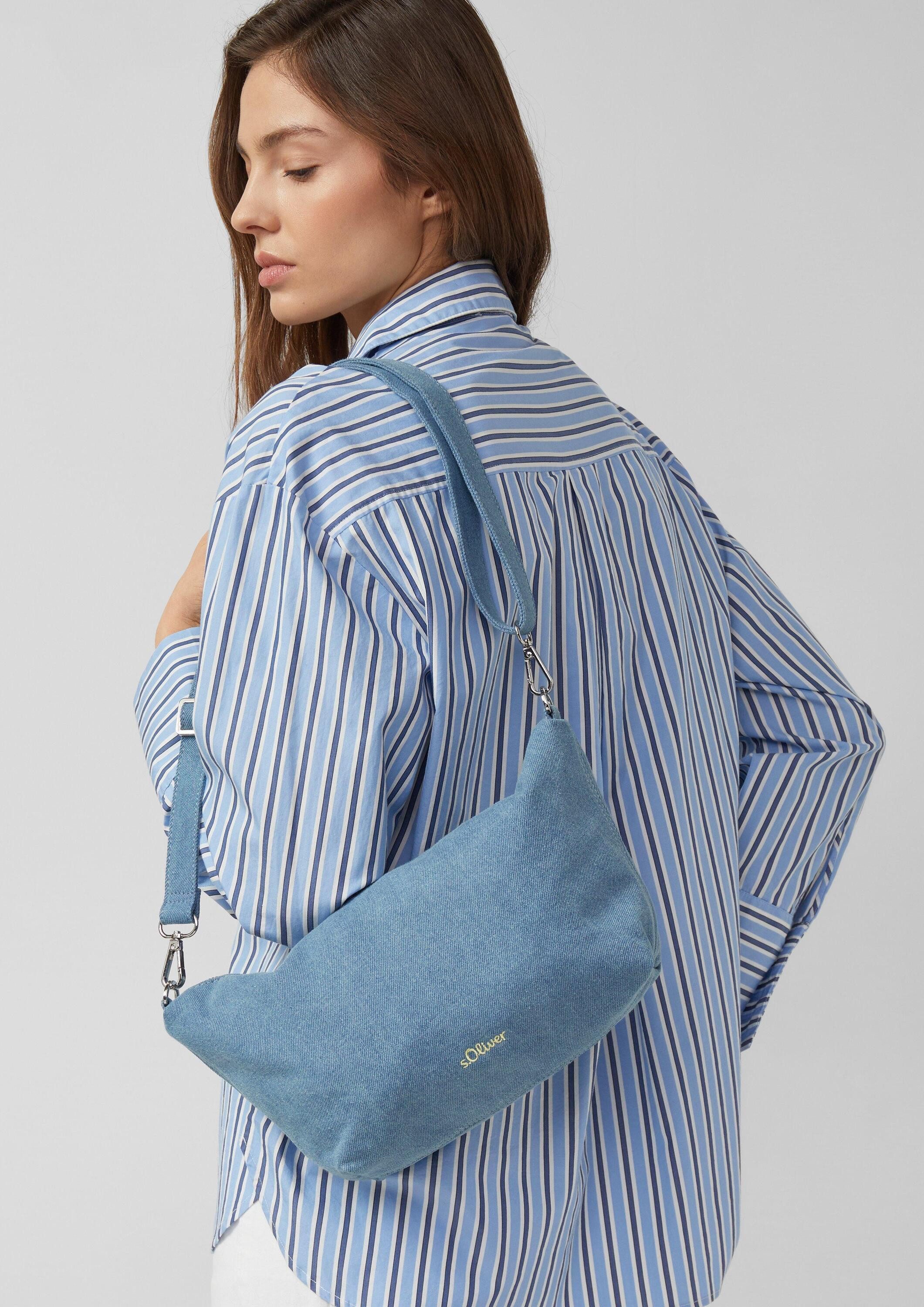 s.Oliver Umhängetasche Tasche, Crossbody-Bag aus Denim