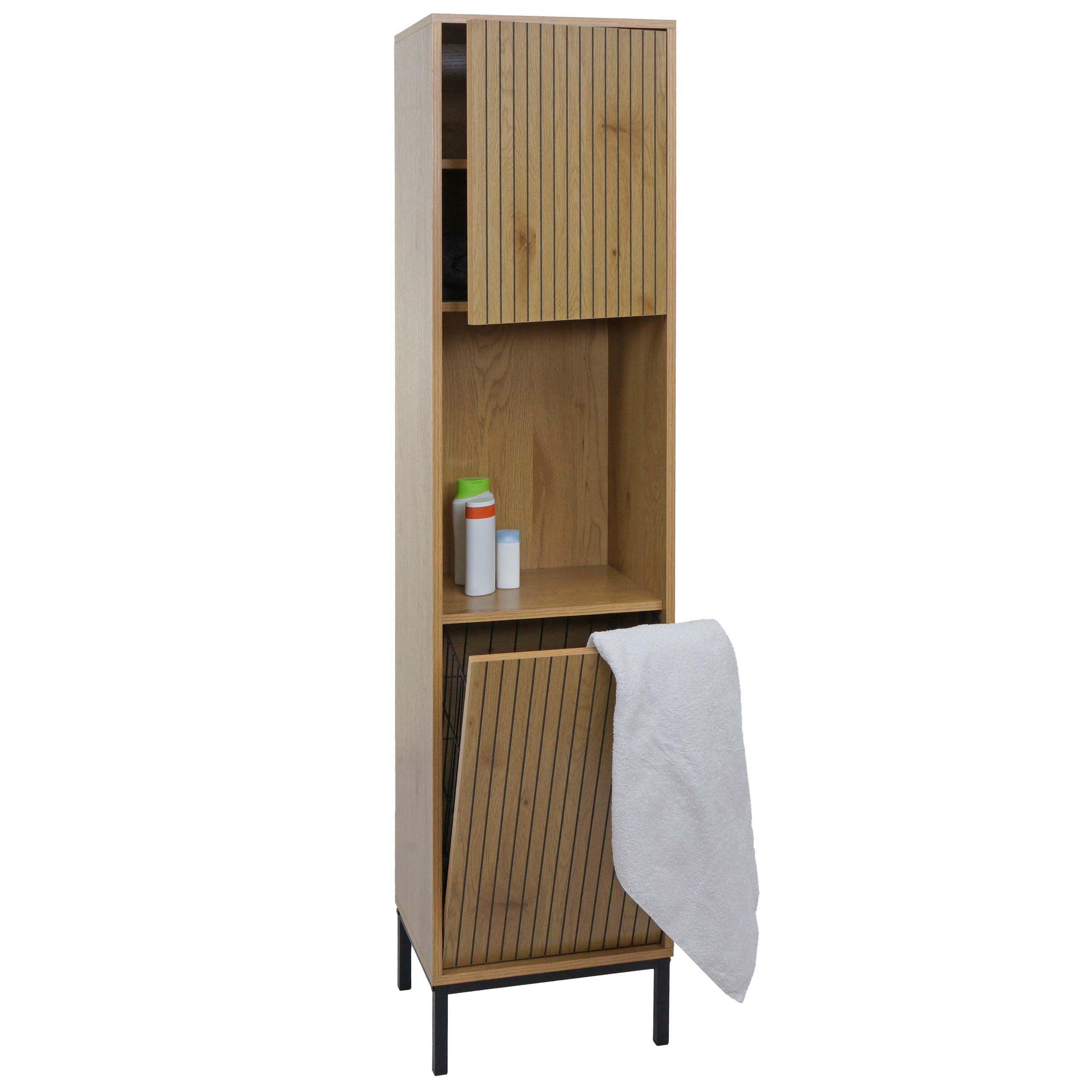 MCW Hochschrank MCW-O42-H Tür schließt mit Soft-Close