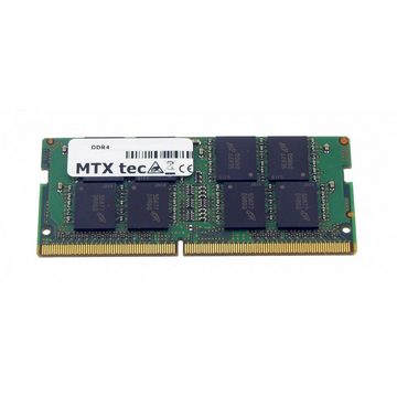 MTXtec 32GB Notebook SODIMM DDR4 PC4-21300, 2666MHz 260 pin CL19 Laptop-Arbeitsspeicher