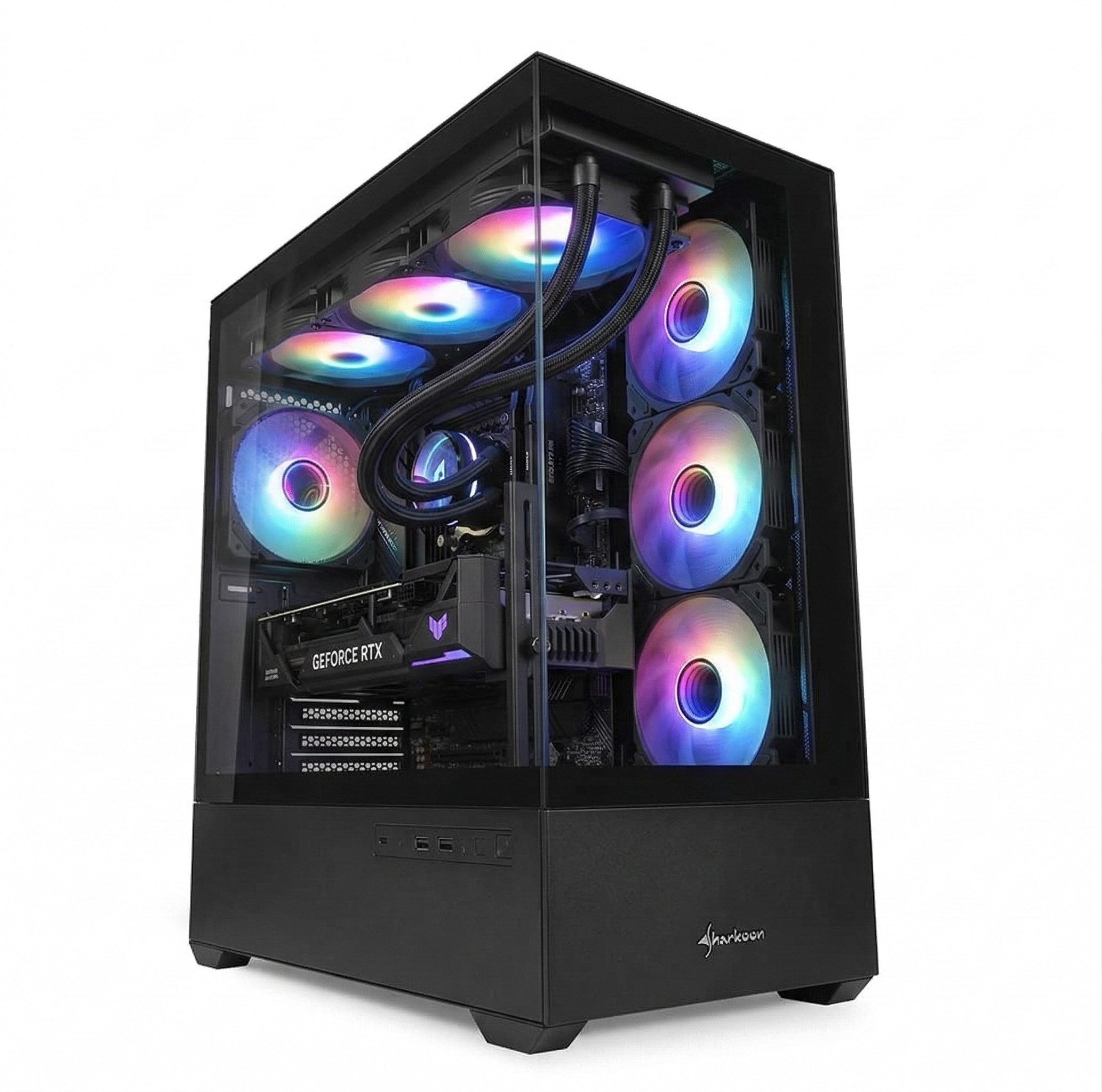 Meinpc Intel i9-12900K mit RTX 5060 Ti 16GB Gaming-PC (Intel Core i9 12900KF, RTX 5060 Ti, 32 GB RAM, 1000 GB SSD, Wasser, Windows 11 Pro - RGB - Gaming)