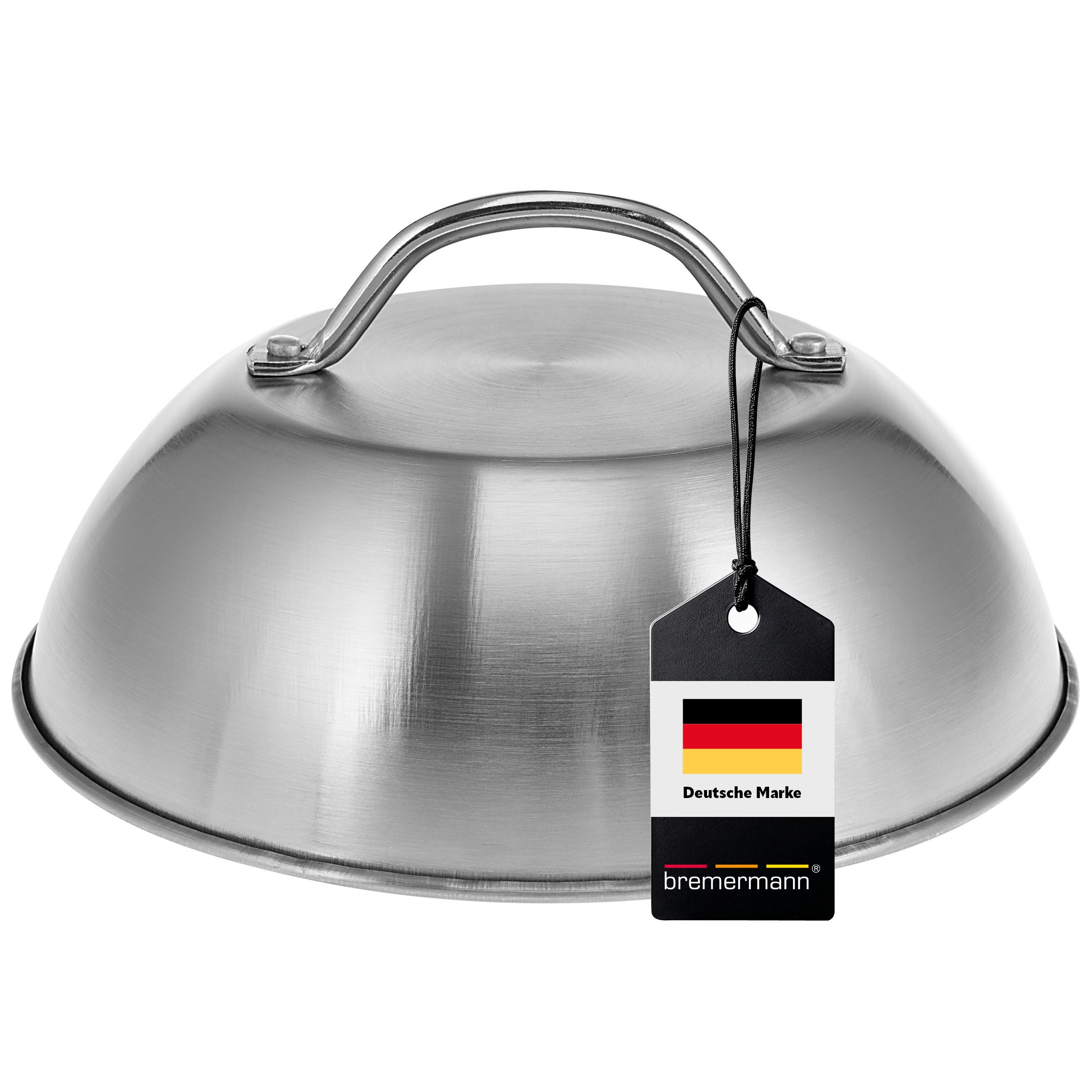 Brathaube Burgerhaube 22,5 cm // Grillhaube Schmelzglocke Burger-Cover