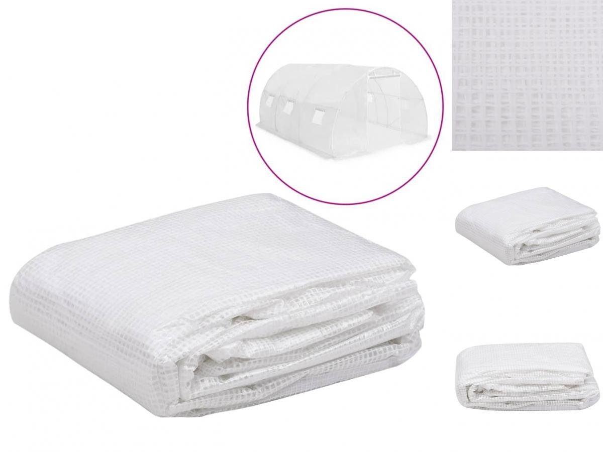 vidaXL Gewächshaus Gewächshaus Ersatz Folie Abdeckung 13,5 m² 3x4,5x2 m Transparent weiß | Rabatt: 24%