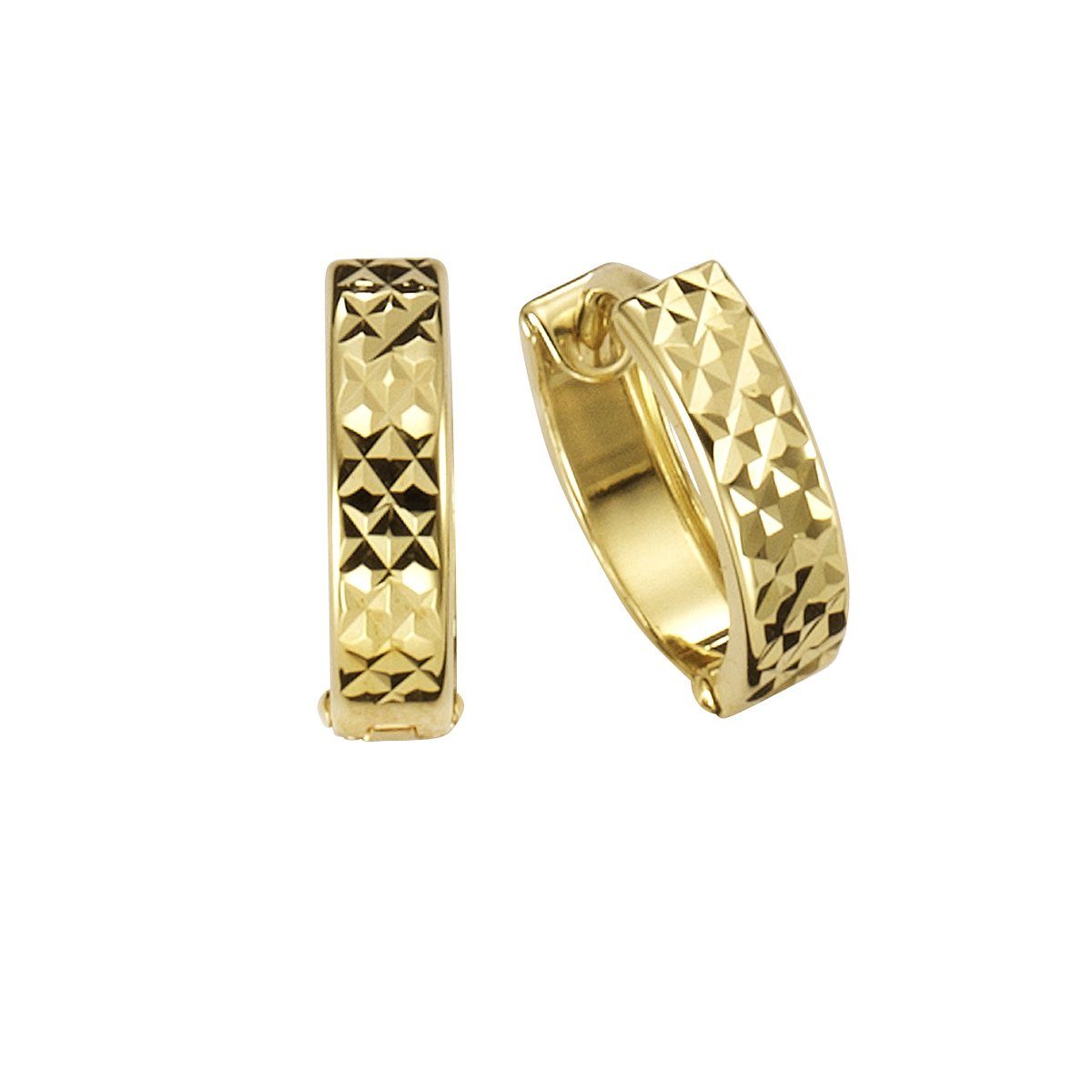 Vivance Paar Серьги-кольца 333 Gold diamantiert 12mm