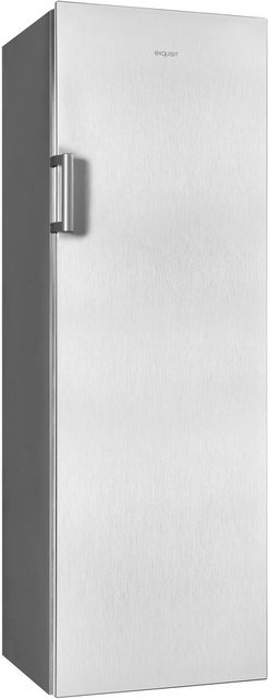 exquisit Gefrierschrank GS271 NF H 010E inoxlook, 169,5 cm hoch, 56,0 cm breit  - Onlineshop OTTO