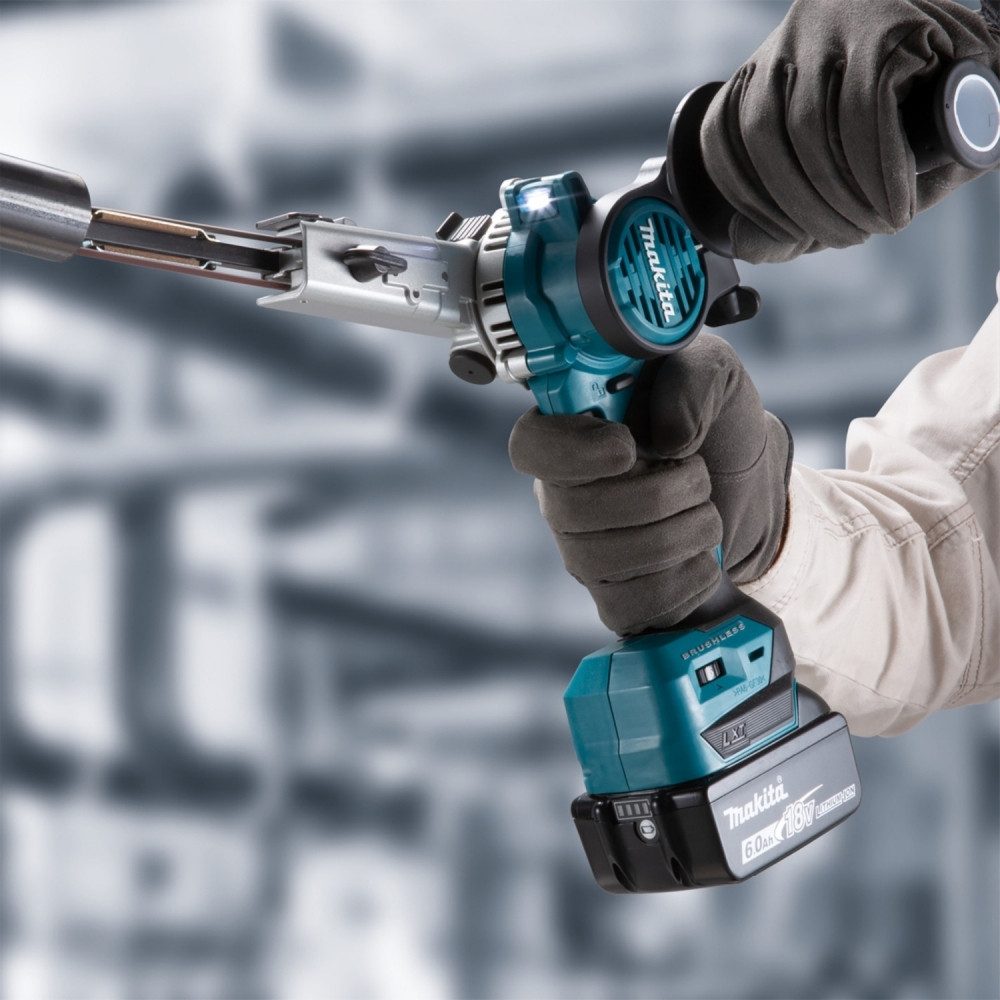 Makita Elektrowerkzeug-Set Makita DBS180RTJ Akku-Bandfeile für präzises Arbeiten.