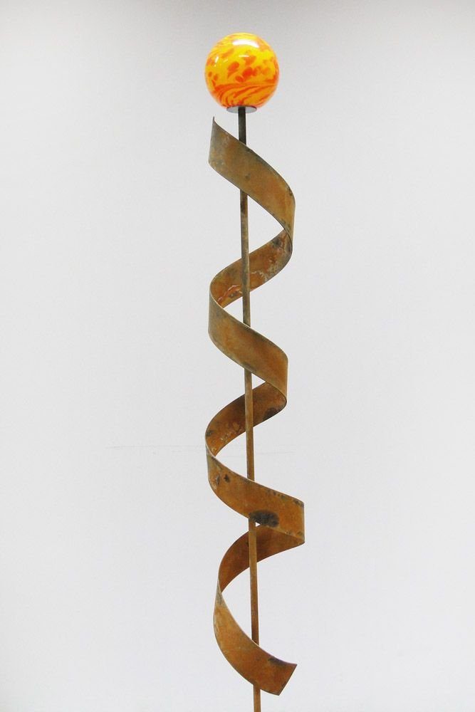Trend Line Gartenfigur Stecker Spirale rost 120 cm