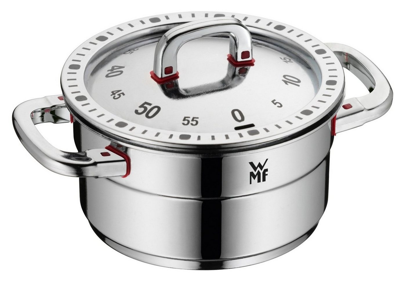 WMF Eieruhr PREMIUM ONE, 7 x 8 cm, bis zu 60 Minuten, mit akustischem Alarm nach Ablauf der Zeit