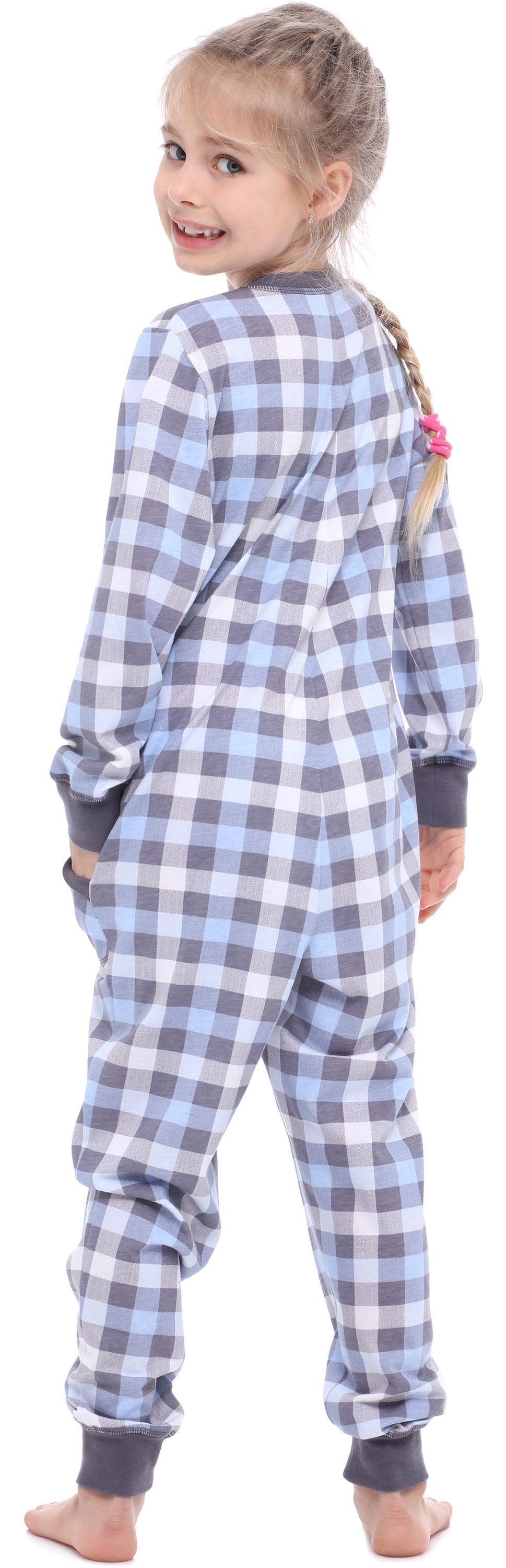 Kariert Graphite Style Merry Mädchen Schlafanzug MS10-186 Schlafanzug Jumpsuit