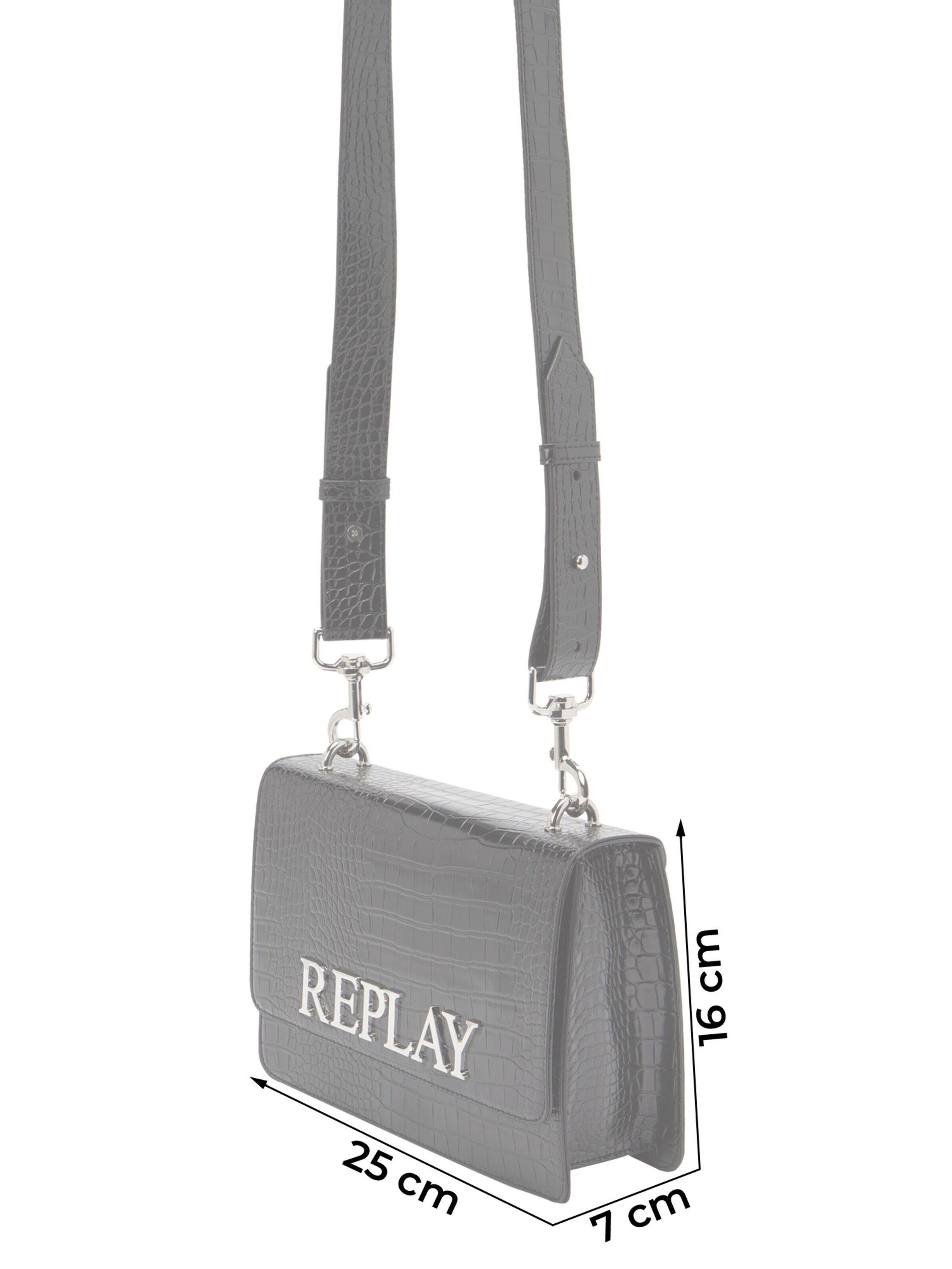 (1-tlg) Black Replay Handtasche
