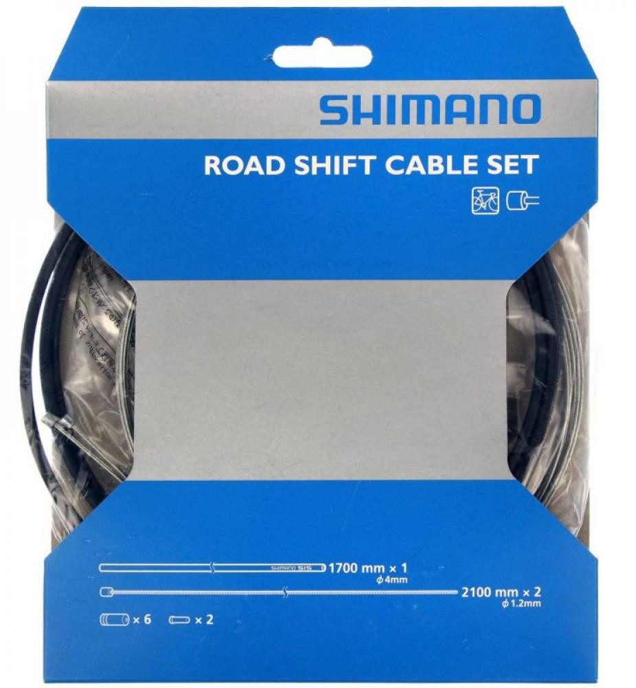 Shimano Schaltzug SHIMANO Schaltzug-Set Road Stahl - Schaltzug Rennrad Universal