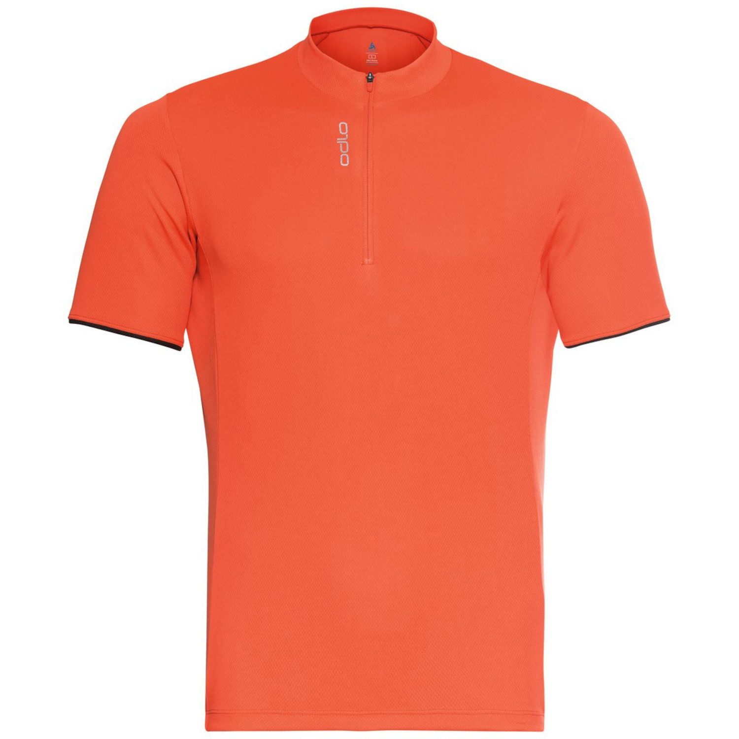 Fußballtrikot Odlo Herren Radtrikot Stand-up collar s/s 1/2 zip ES 411972