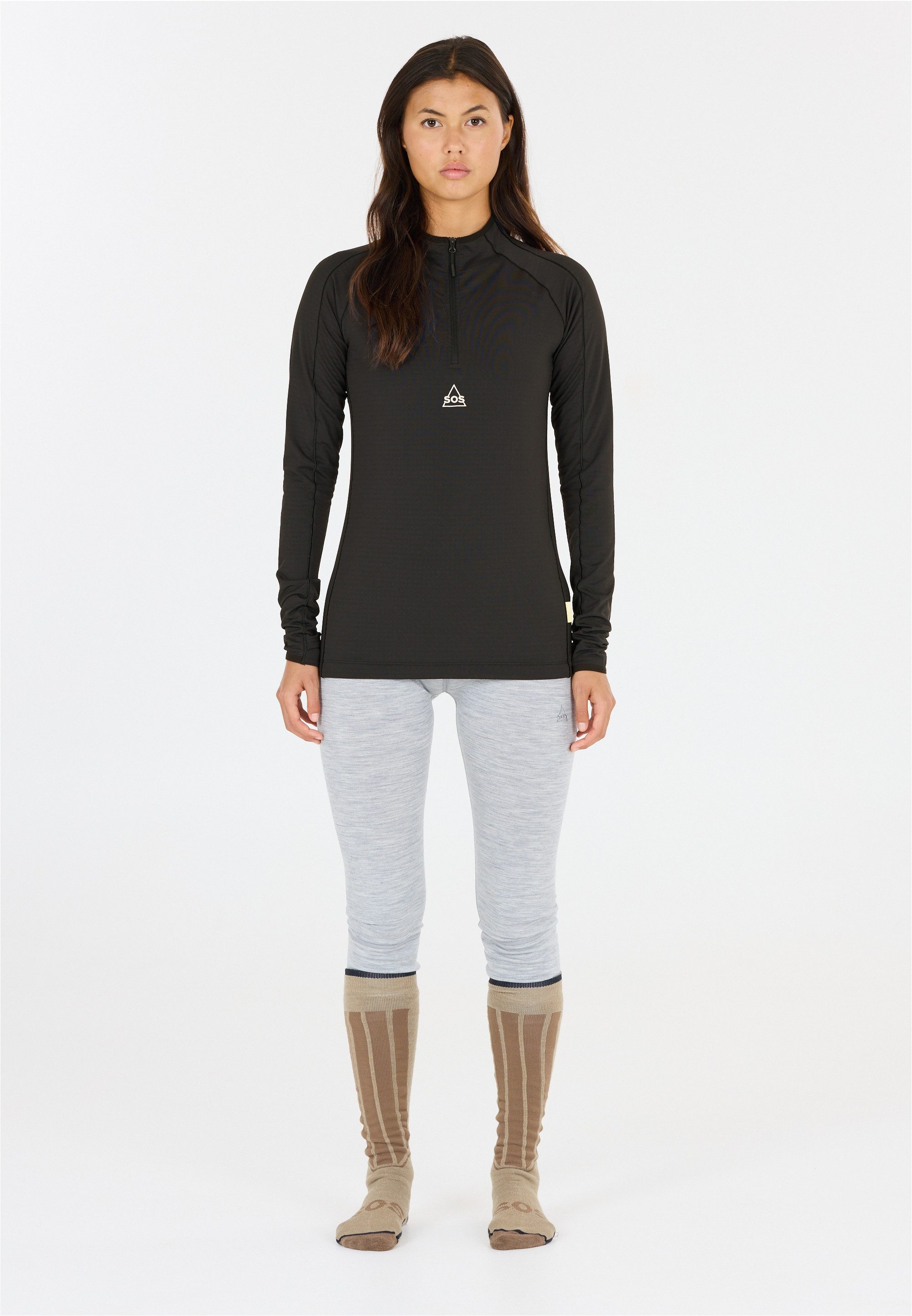 SOS Langarmshirt Timberline Im komfortablen und anliegenden Schnitt