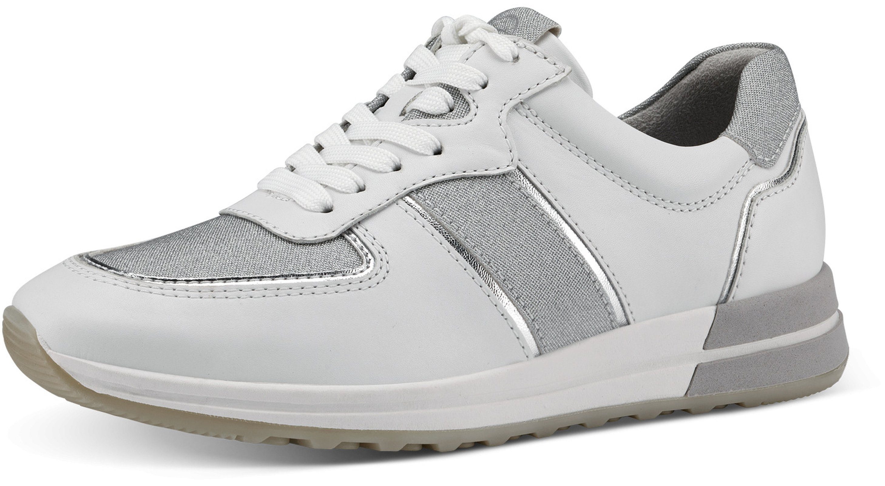 Tamaris 1-23782-30 192 WHT/Silver Glam Sneaker
