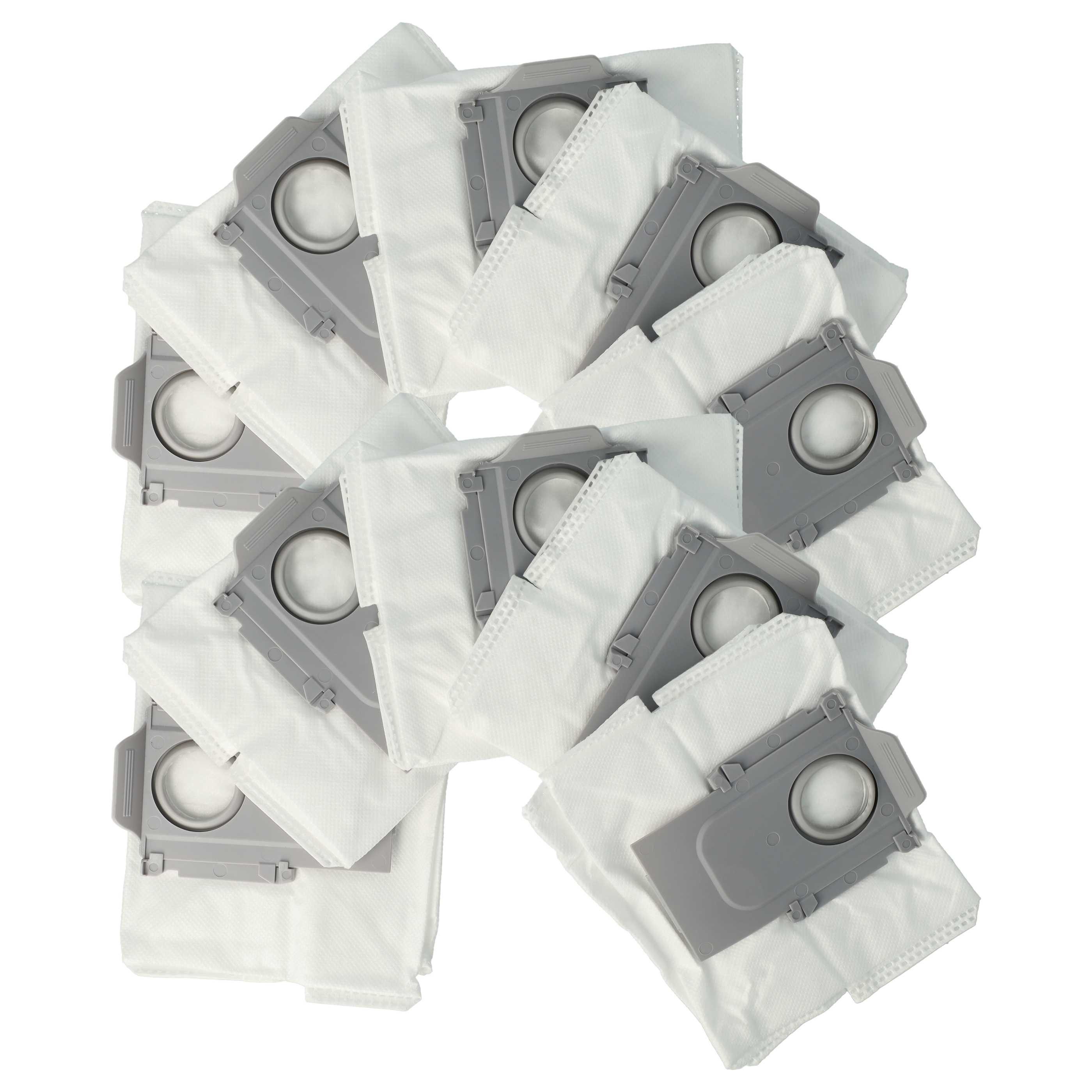 vhbw Staubsaugerbeutel passend für Roborock Q5, G10S, G10PRO, Q7, Q7+, Q5+, S7 MaxV, Q7max+, 10 St.