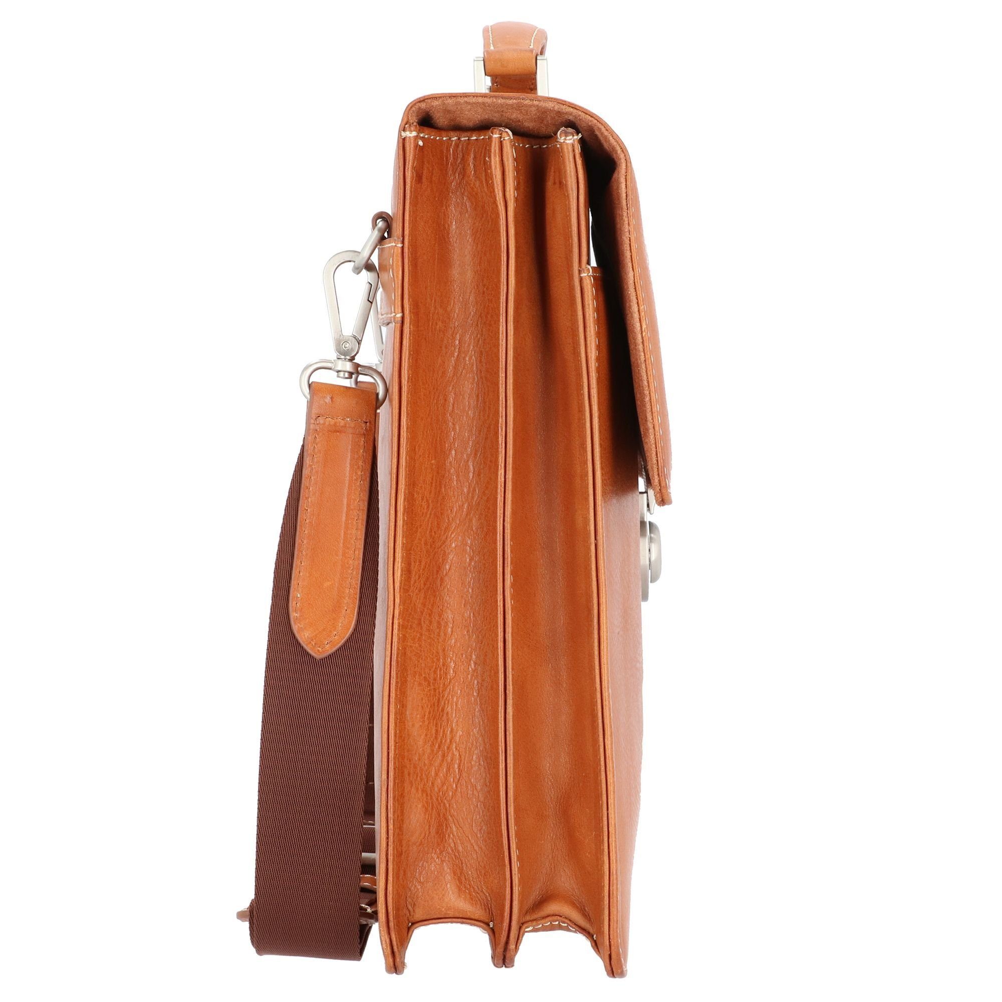 Leonhard Heyden Aktentasche Bergamo, Leder