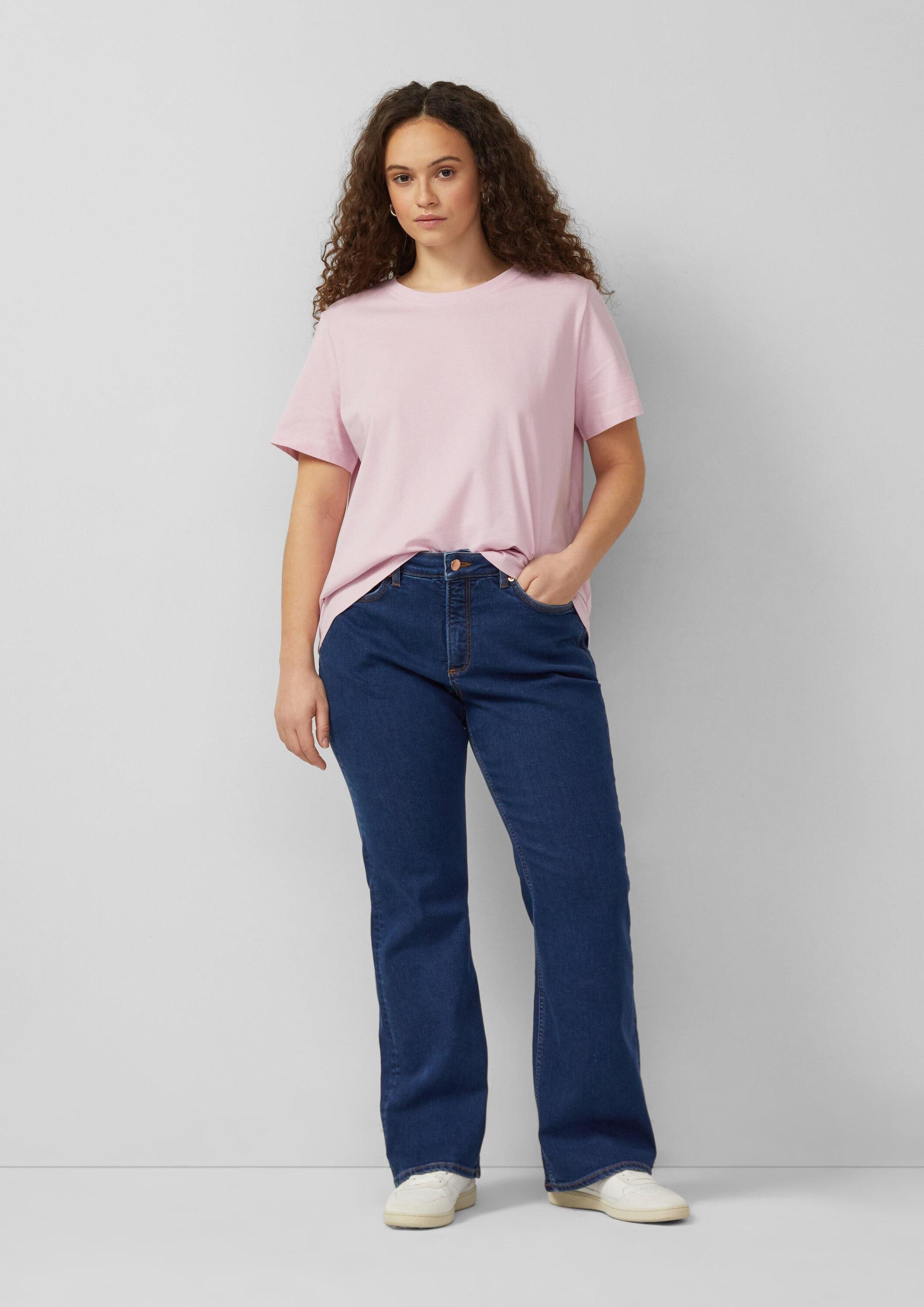 QS Bootcut-Jeans Jeans-Hose Jeans / Slim Fit / Mid Rise / Bootcut Leg