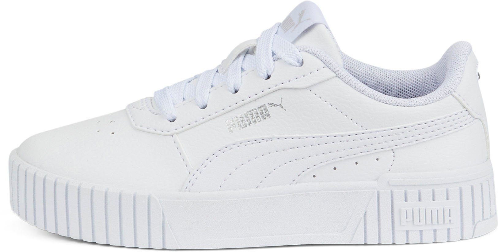 PS Puma Sneaker 2.0 Silver PUMA CARINA White-Puma White-Puma