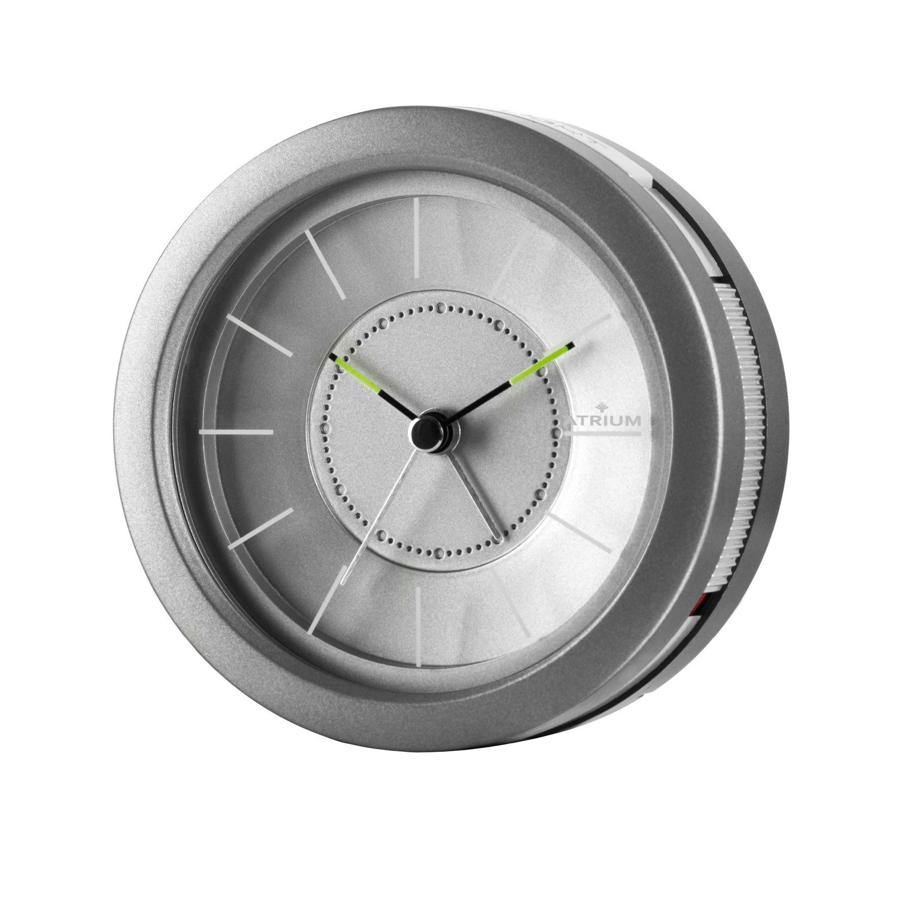 Atrium Quarzwecker A106 Analog Quarz ohne Ticken Licht Snooze Klassisch Deutlich Design rund