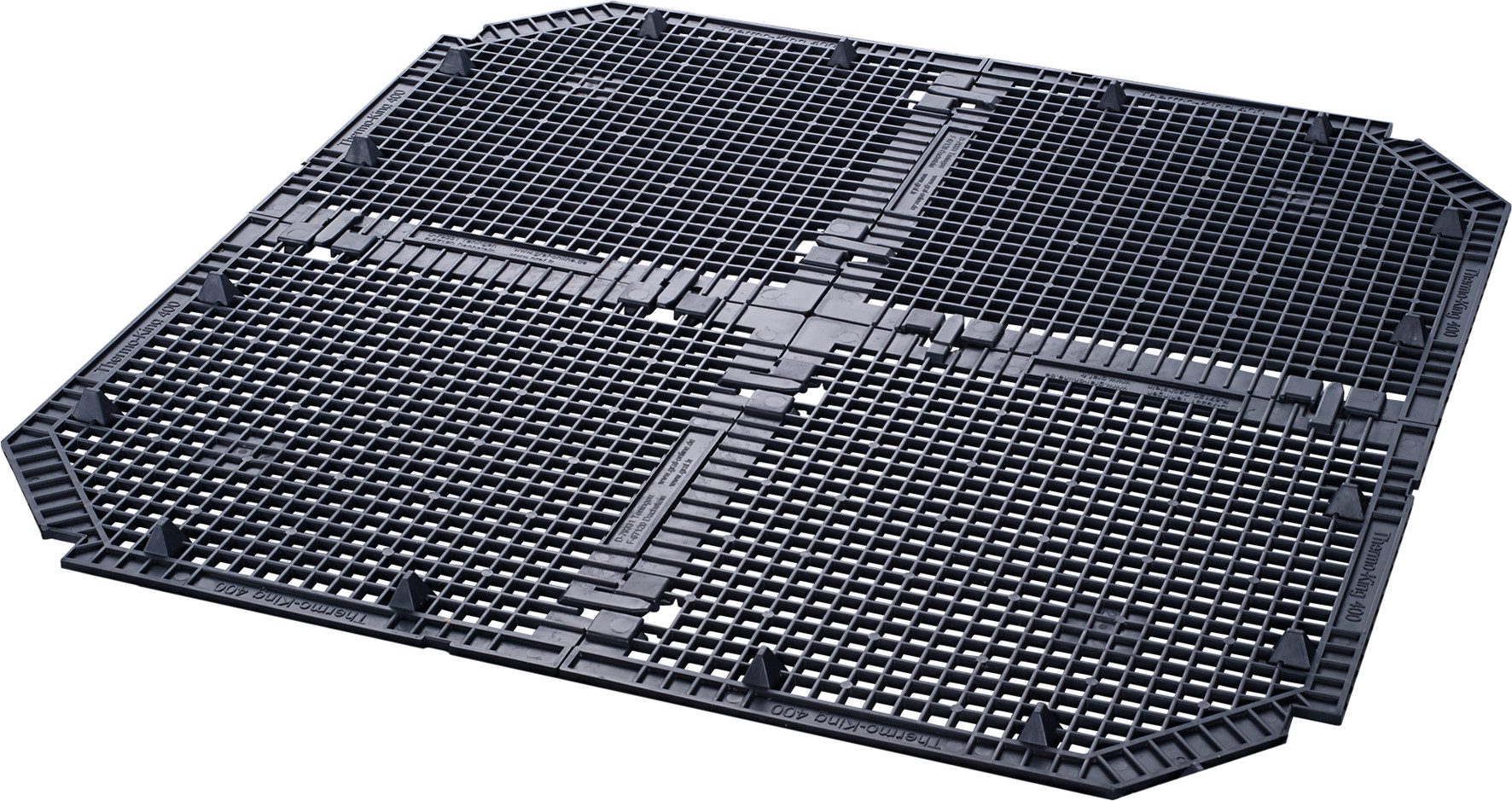 GARANTIA Komposter Bodengitter THERMO- / ECO-KING 400 Liter schwarz